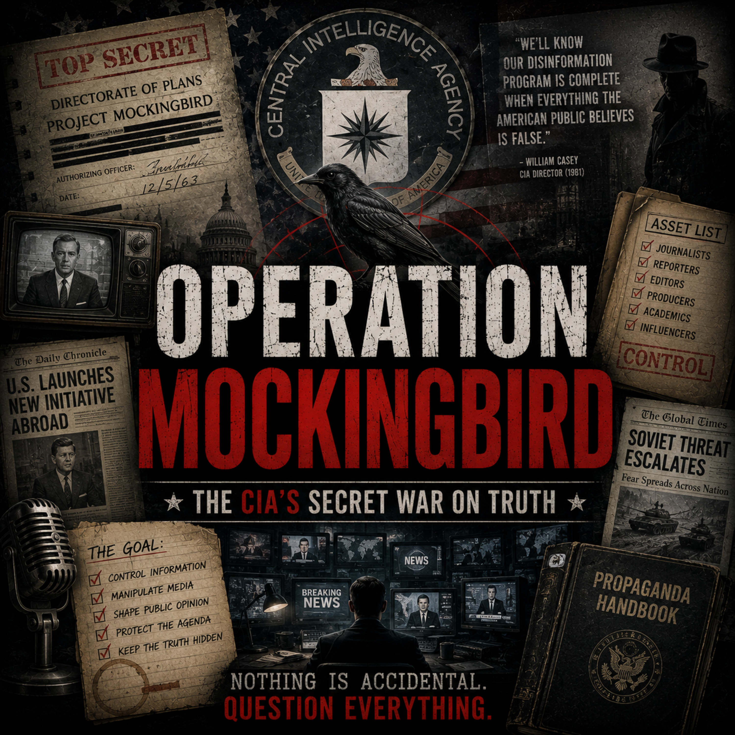 Operation Mockingbird | CIA's Secret War on Truth