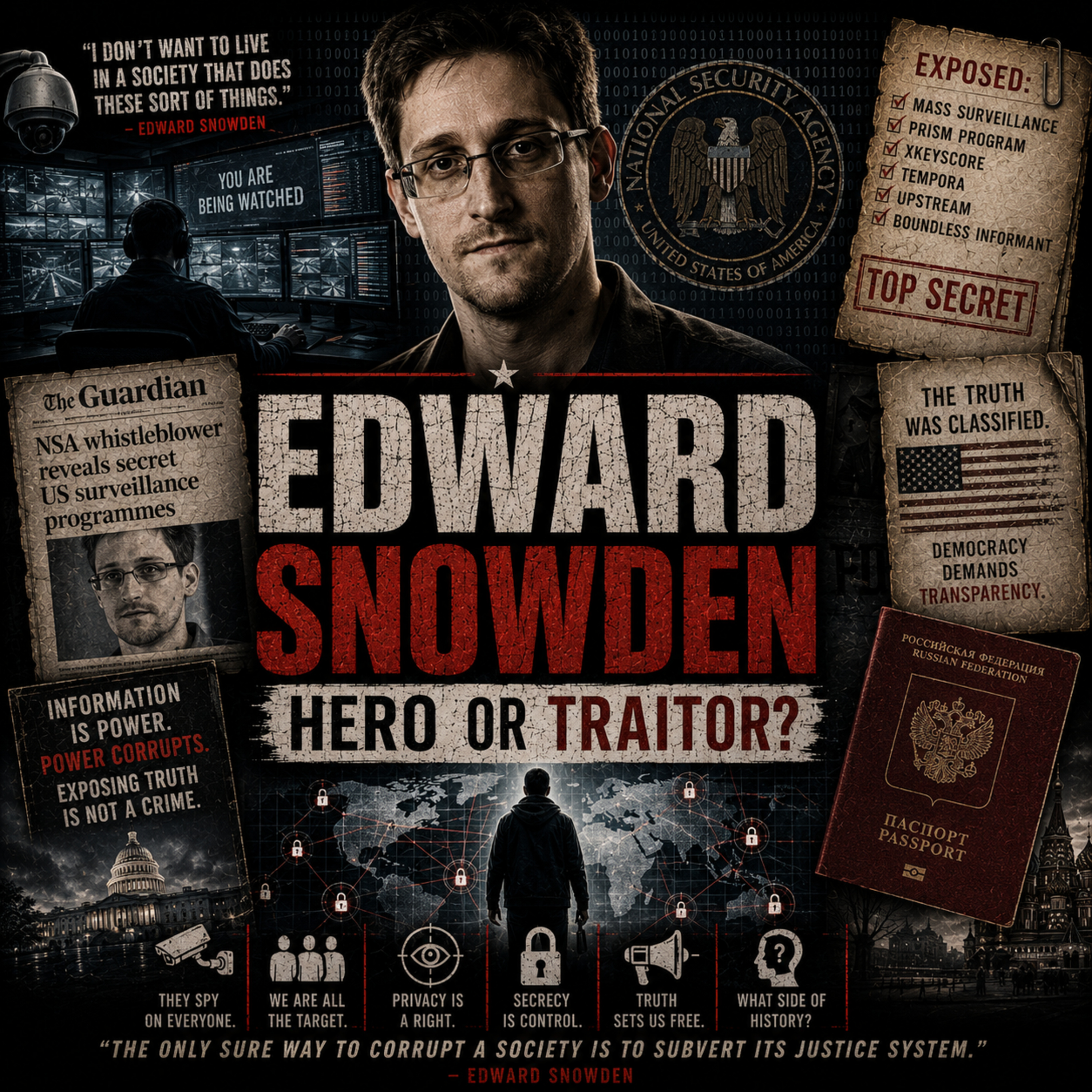 Edward Snowden | Hero or Traitor?