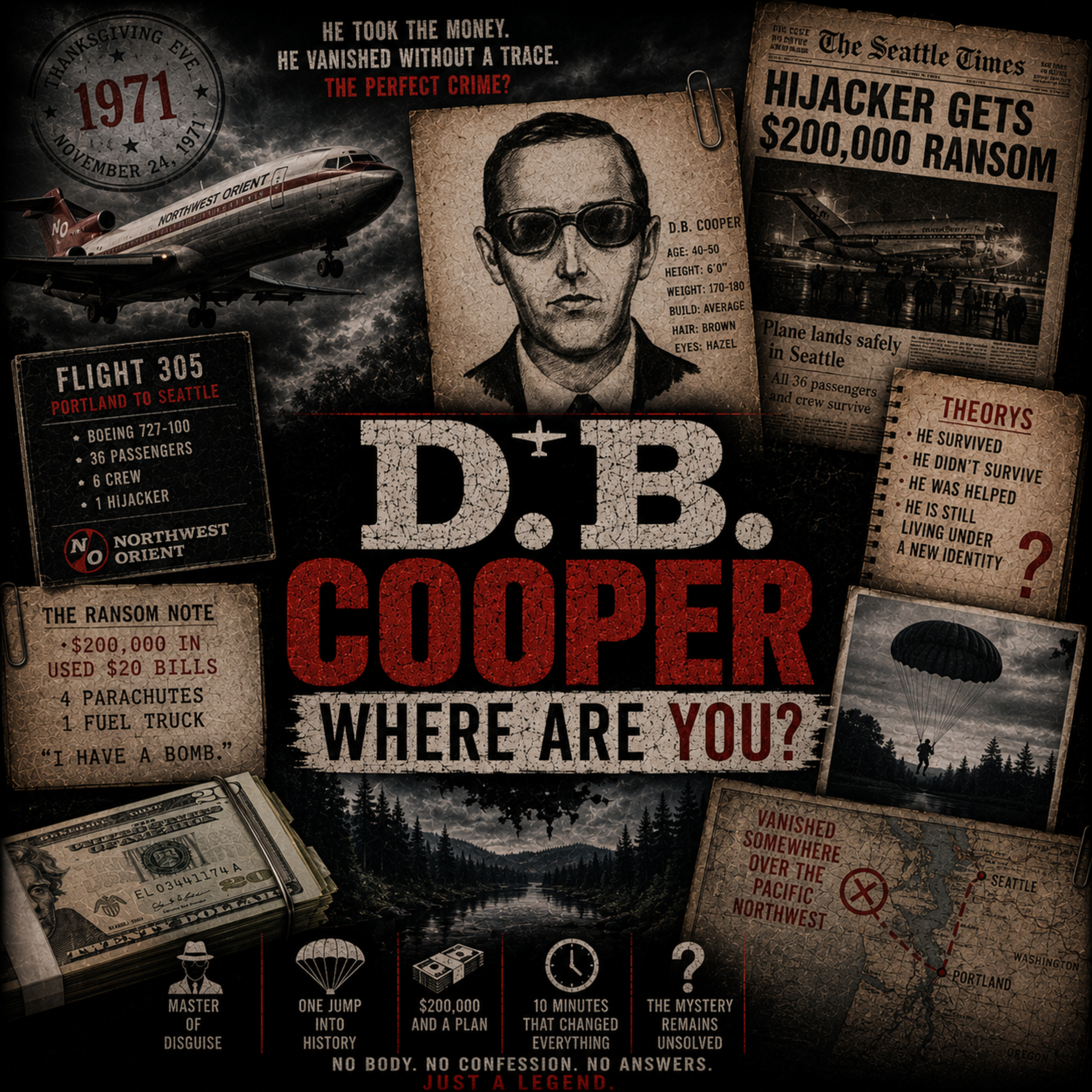 D.B. Cooper | Where Are You?
