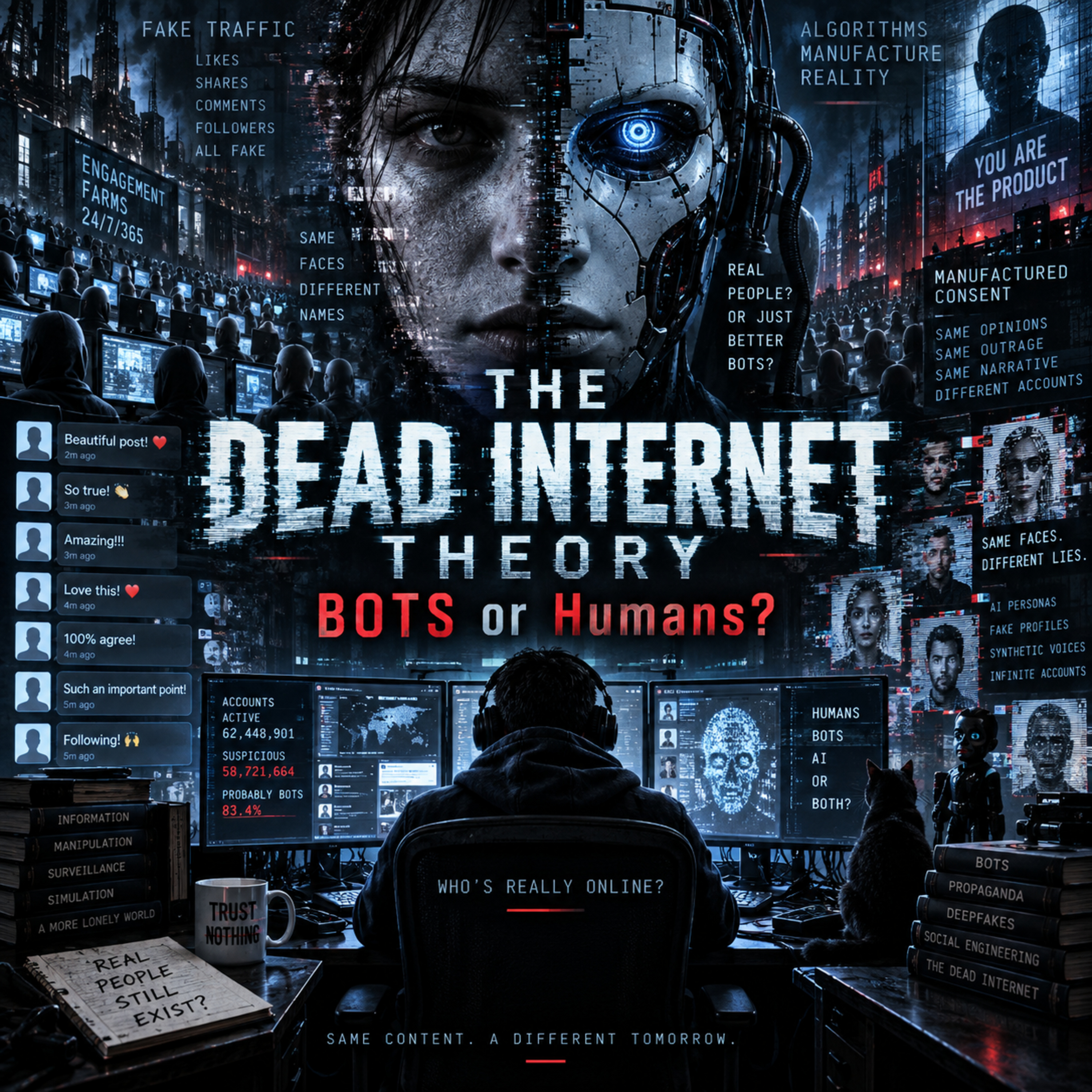 The Dead Internet Theory | BOTS or Humans?