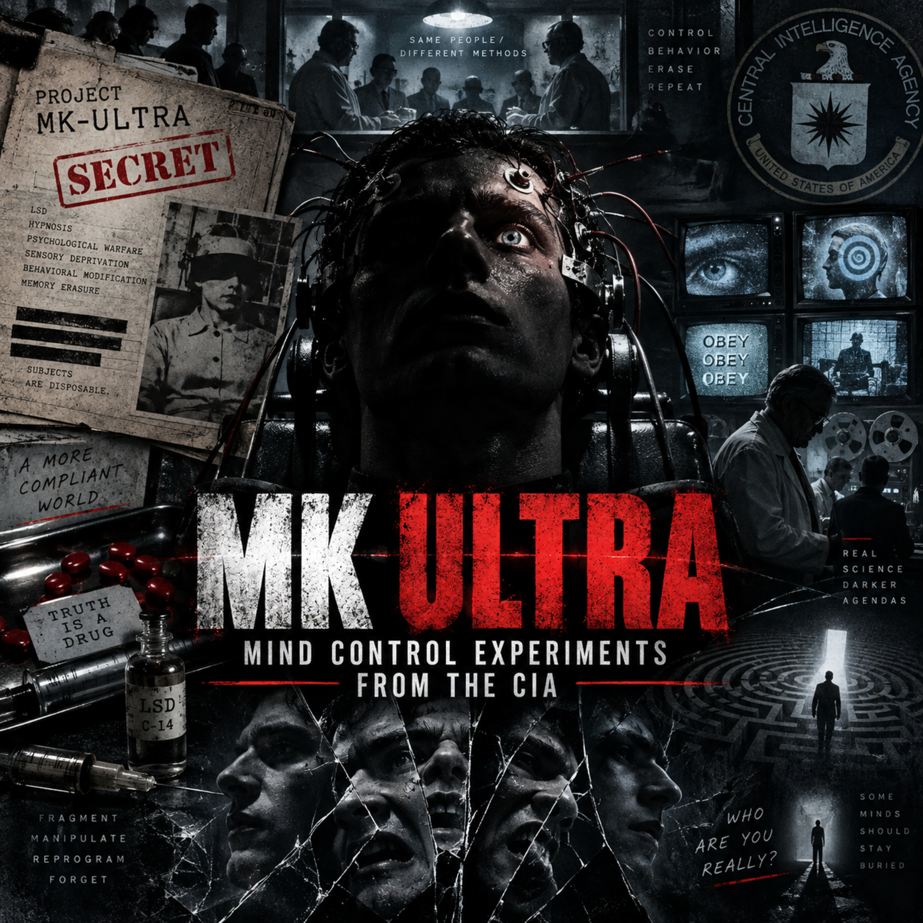 MK Ultra | Mind Control Experiments From The CIA