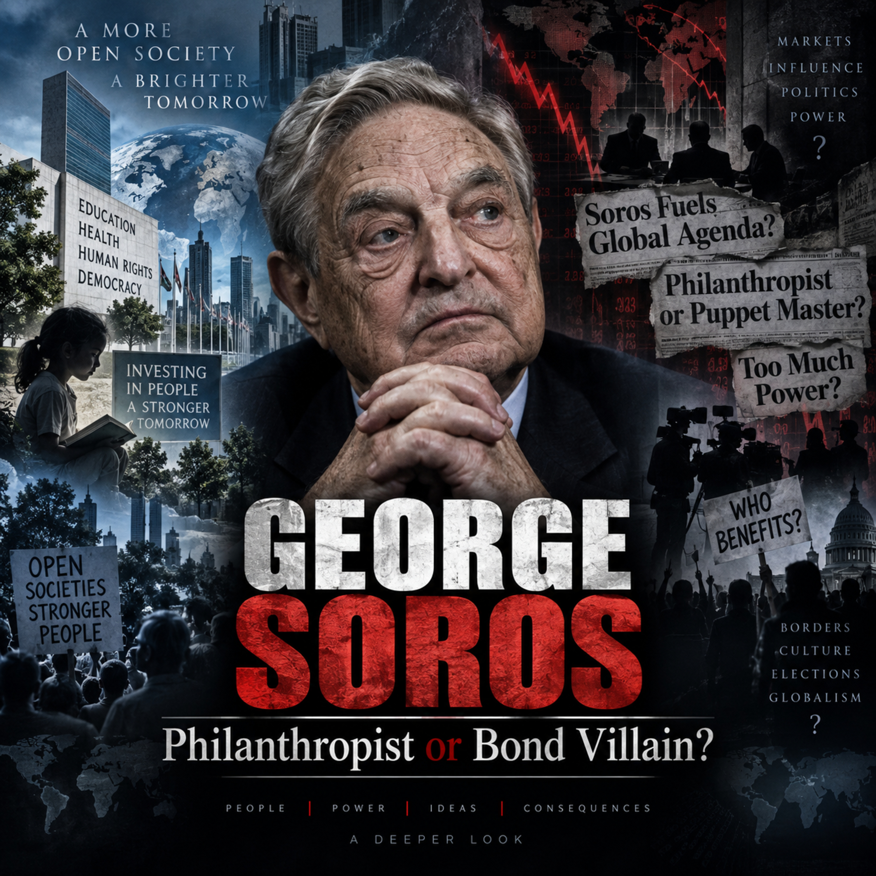 George Soros | Philanthropist or Bond Villain?
