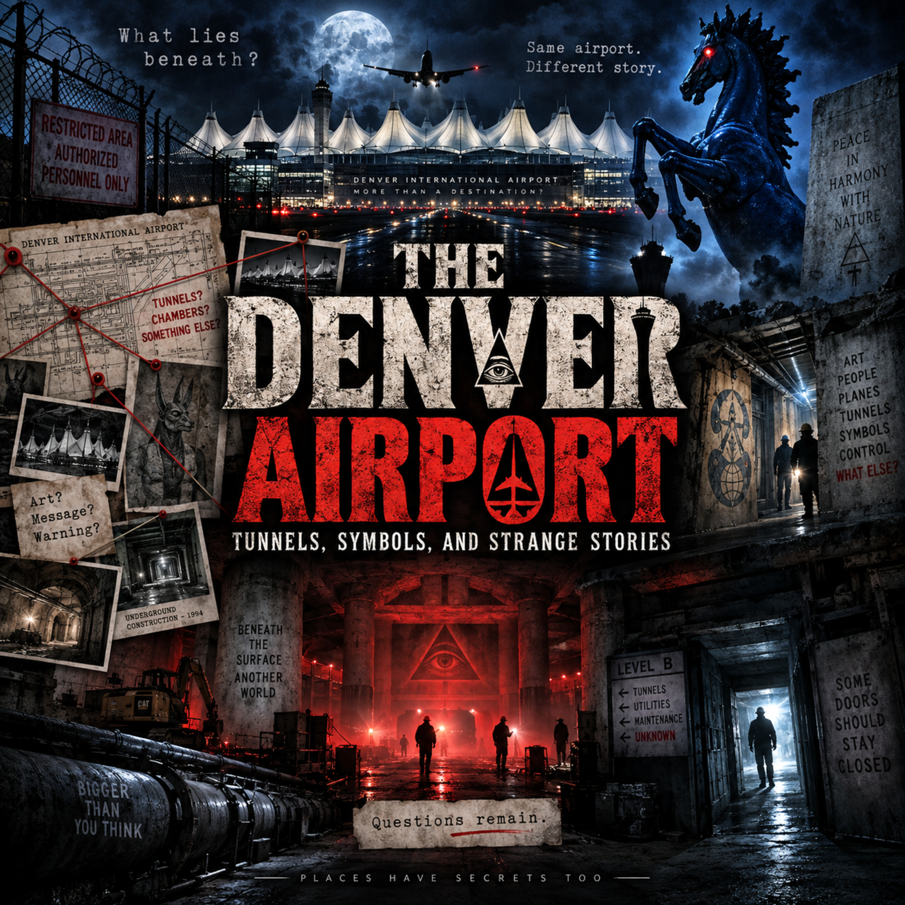 The Denver Airport | Tunnels, Symbols, and Strange Stories
