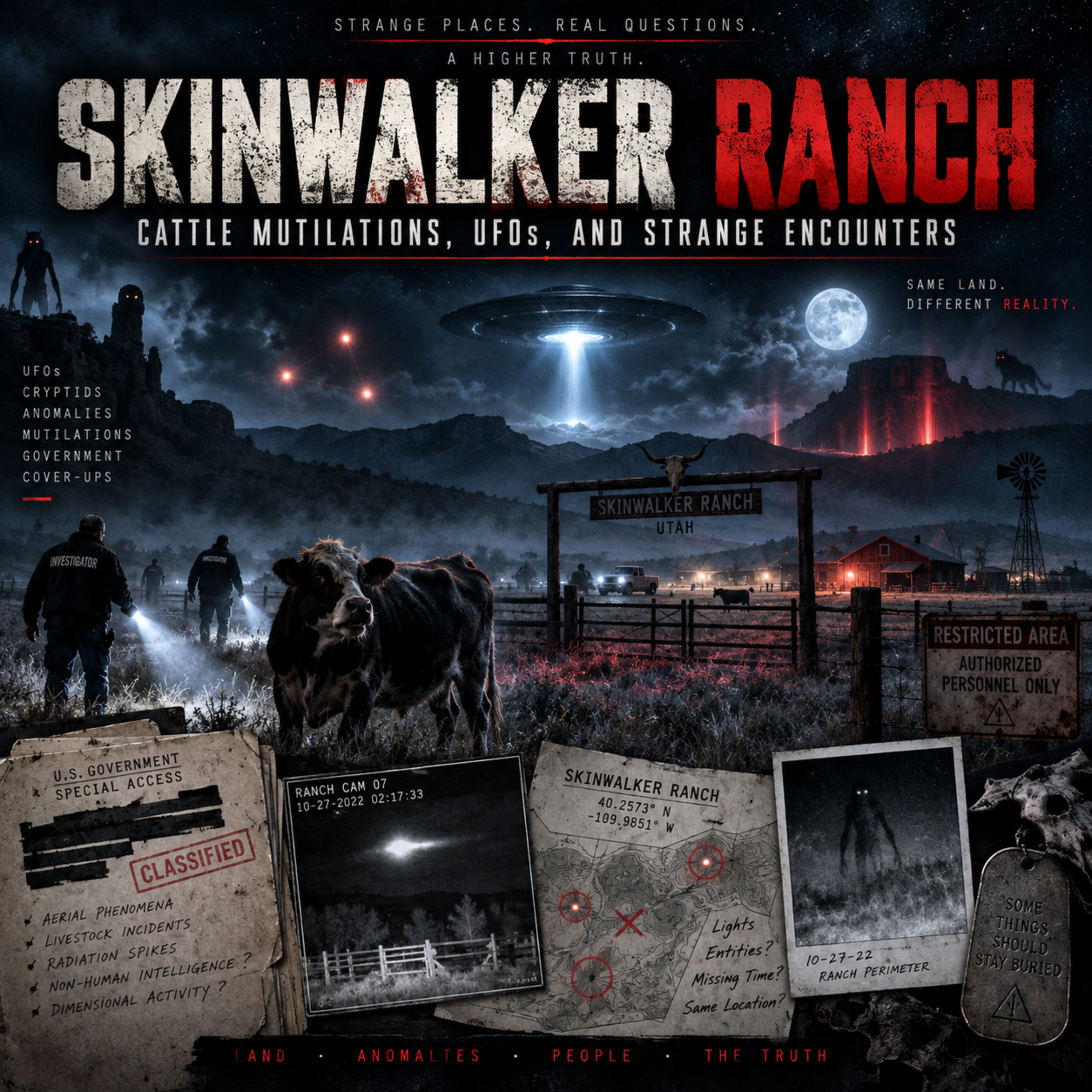 Skinwalker Ranch | Cattle Mutilations, UFOs, and Strange Encounters