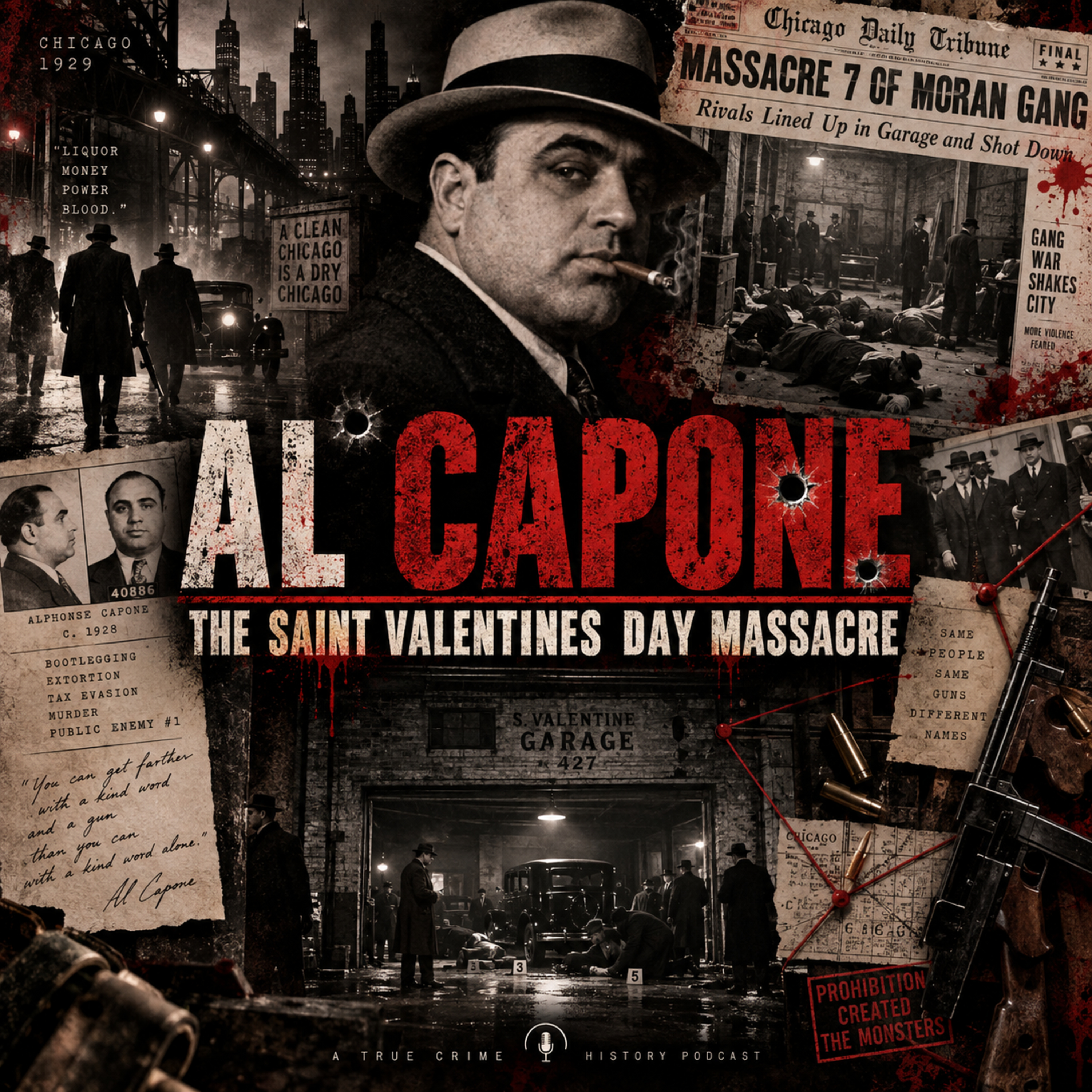 Al Capone | The Saint Valentines Day Massacre: feat. Maryl Wilson