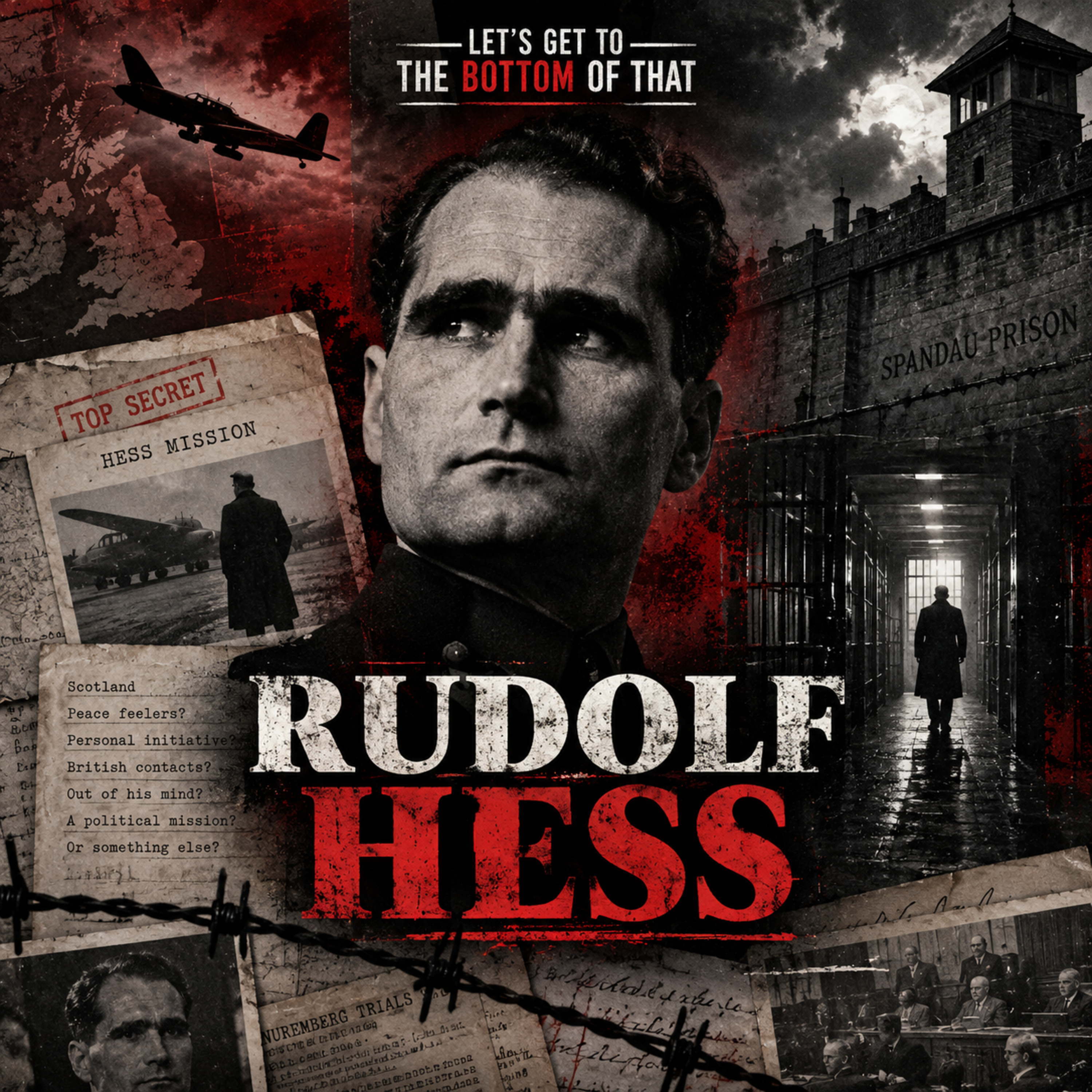 Rudolf Hess | The Most Guarded Prisoner in History