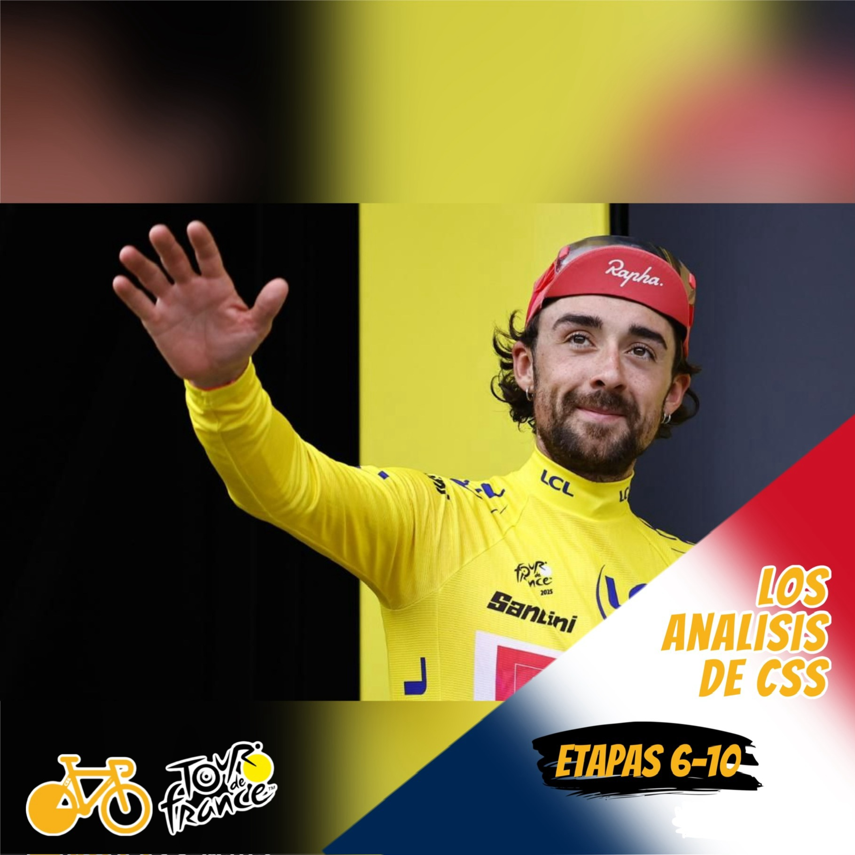 185. A fuego lento. Análisis desde la etapa 6 a la 10 del Tour de Francia 2025.
