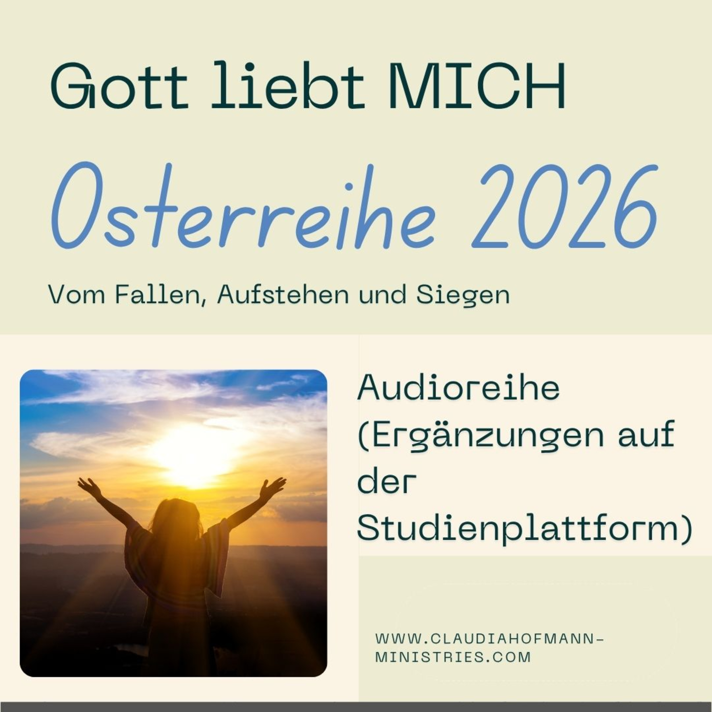 F6 - Vom Fallen, Aufstehen und Siegen - Osterreihe 2026 - Gott liebt MICH - Teil 6 episode artwork