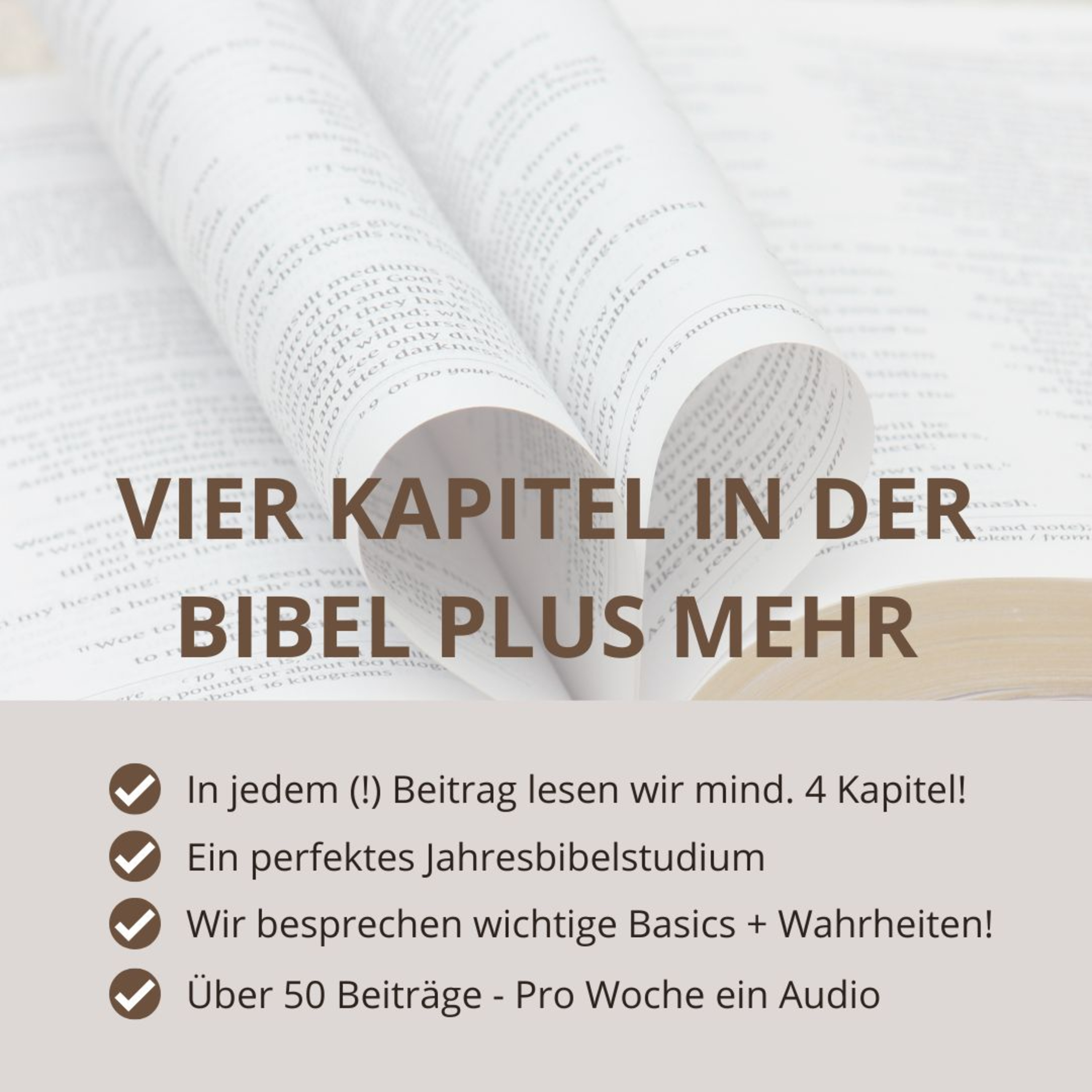 F22 - Evangelium und Liebe - Joh. 16 - Gal. 5 - Ps. 32 - 1. Joh. 3 - Vier Kapitel in der Bibel PLUS mehr episode artwork