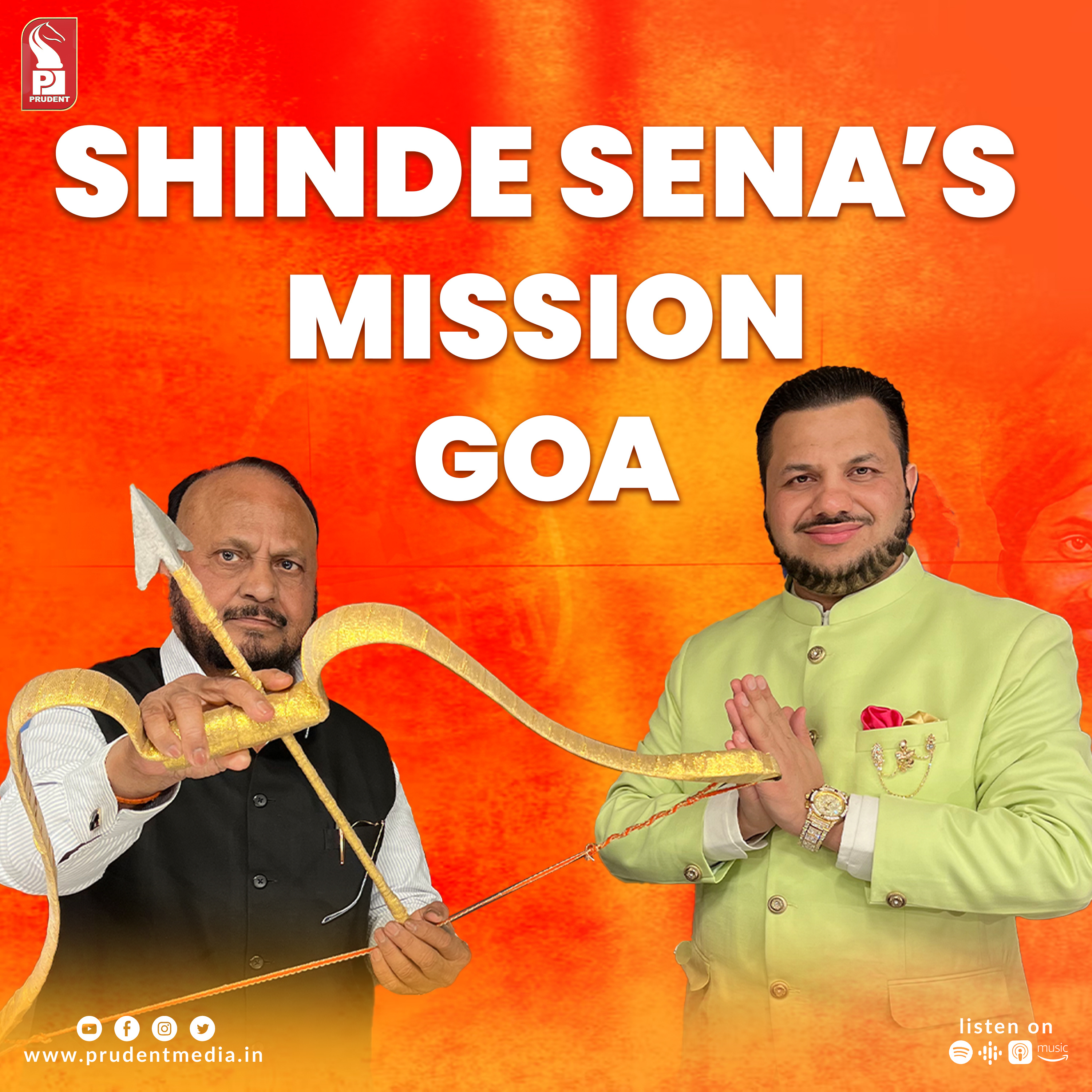  Shinde Sena’s Mission Goa | Anandrao Adsul | Anshuman Joshi |Goa Connect | Prudent | 110423 episode artwork
