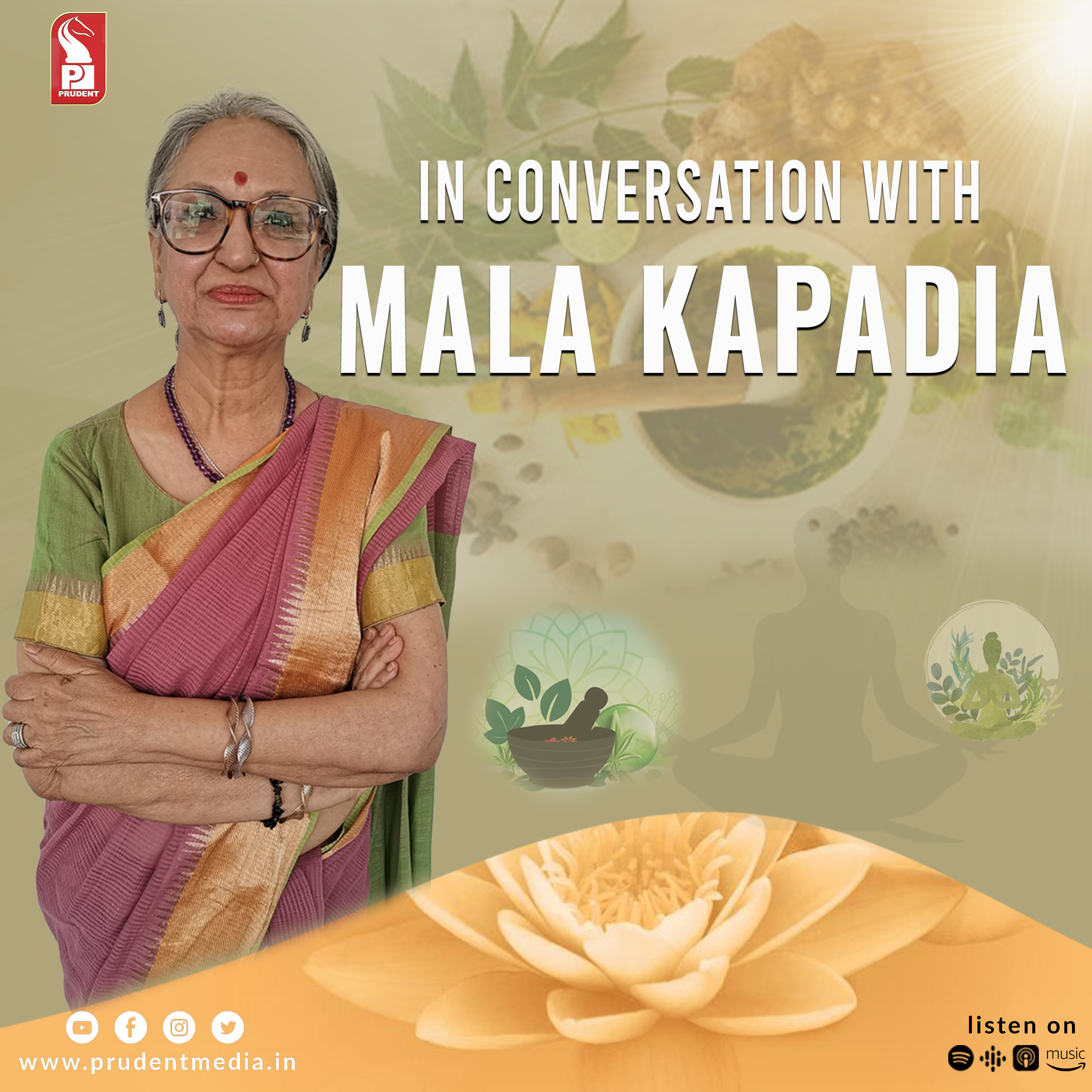 In conversation with Dr. Mala Kapadia | Yoga | Ayurveda | Prudent | 230423 episode artwork