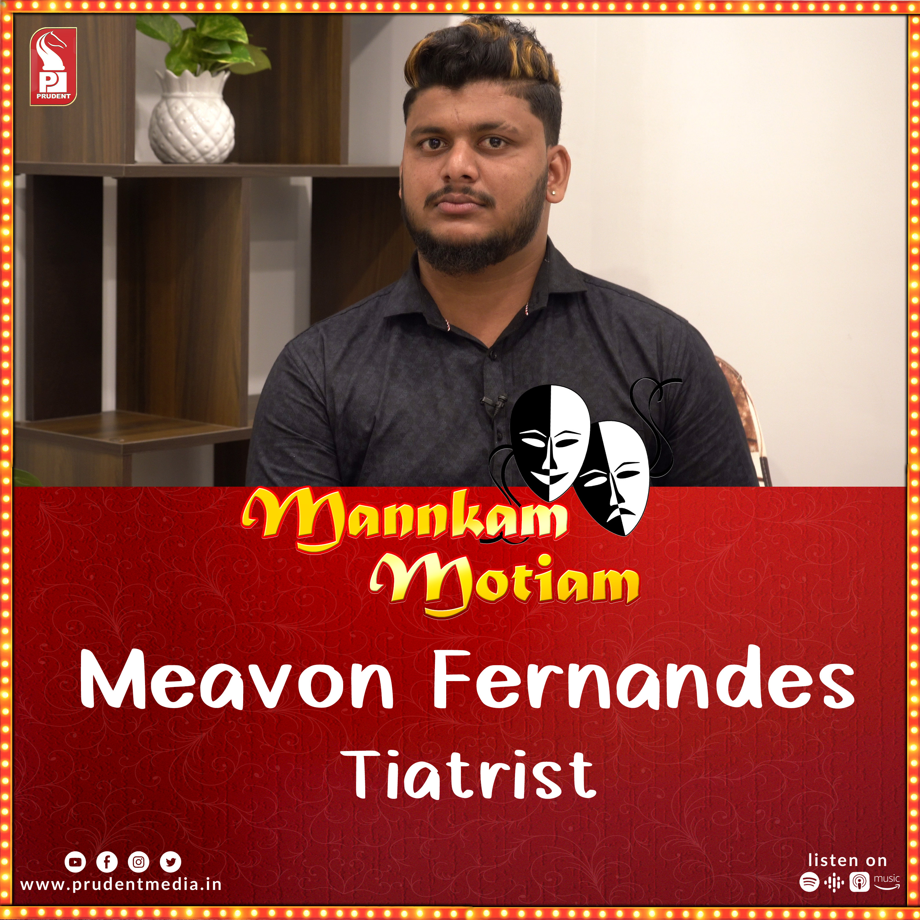 Meavon Fernandes | Tiatrist | Mannkam Motiam | S3E40 | Prudent | 010623 episode artwork
