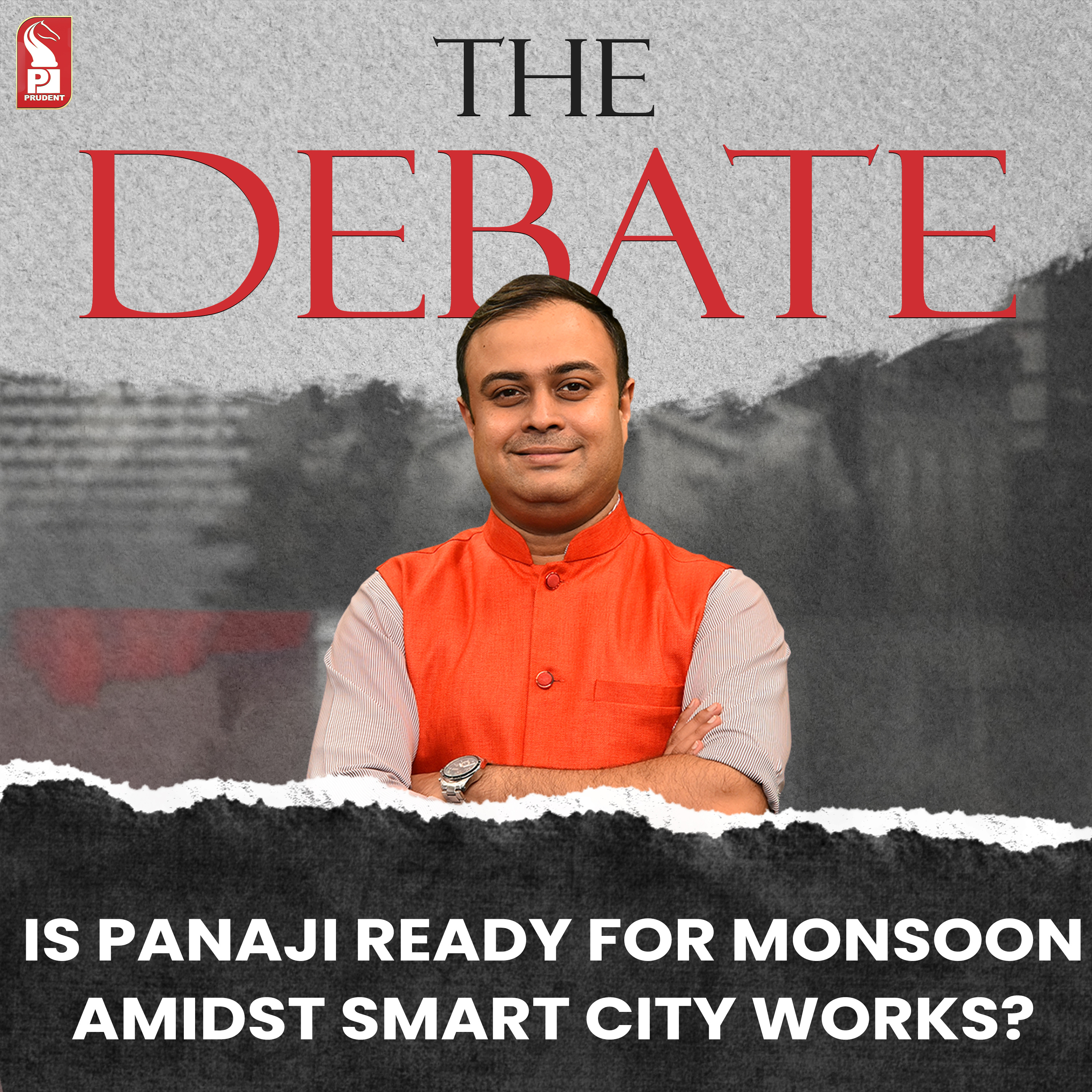 Is Panaji ready for Monsoon amidst smart city works? | The Debate | Prudent | 100623 episode artwork