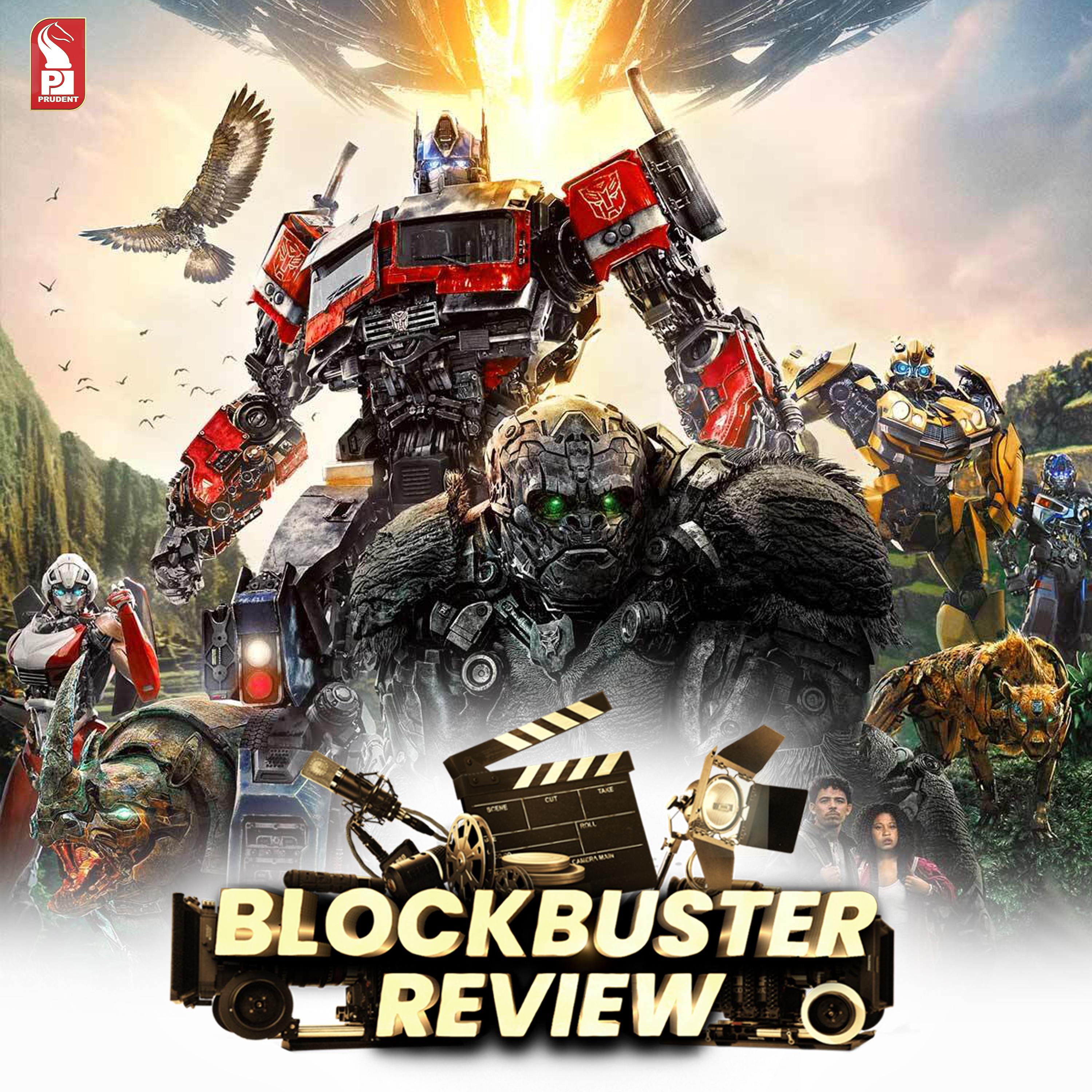  Transformers: Rise of the Beasts | Movie | Blockbuster Review | Prudent | 100623 episode artwork