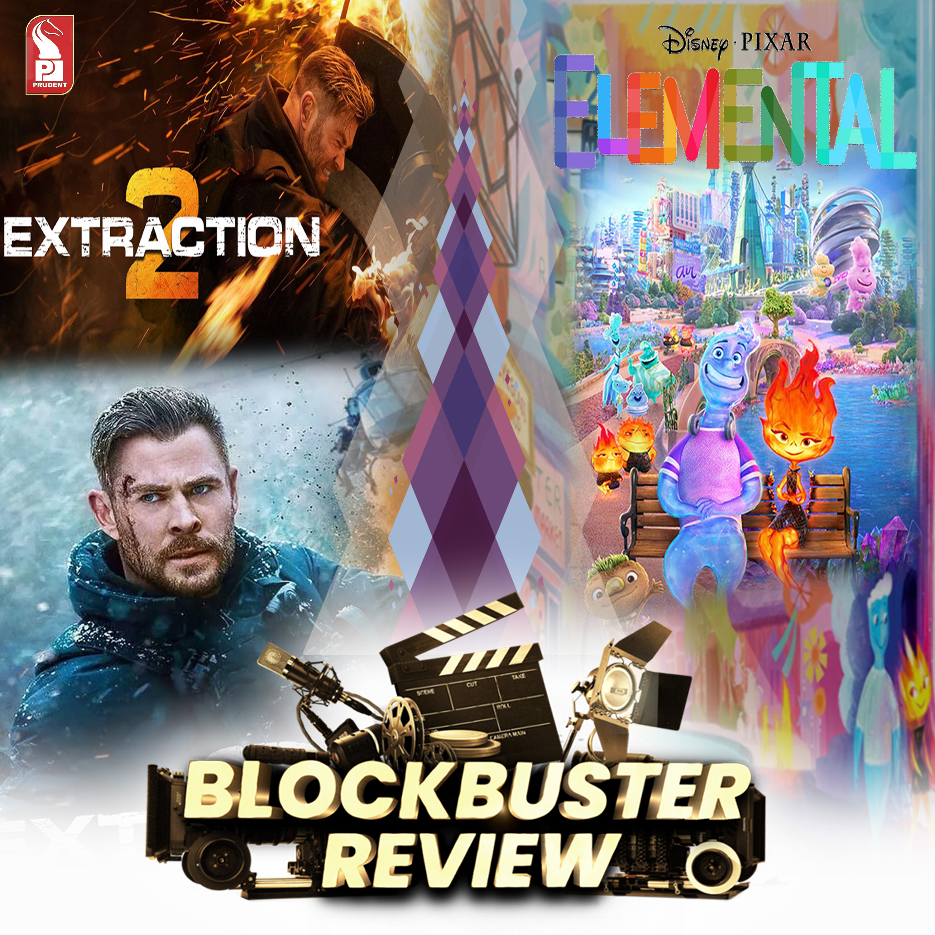 Elemental | Extraction 2 | Movie | Blockbuster Review | Prudent | 240623 episode artwork