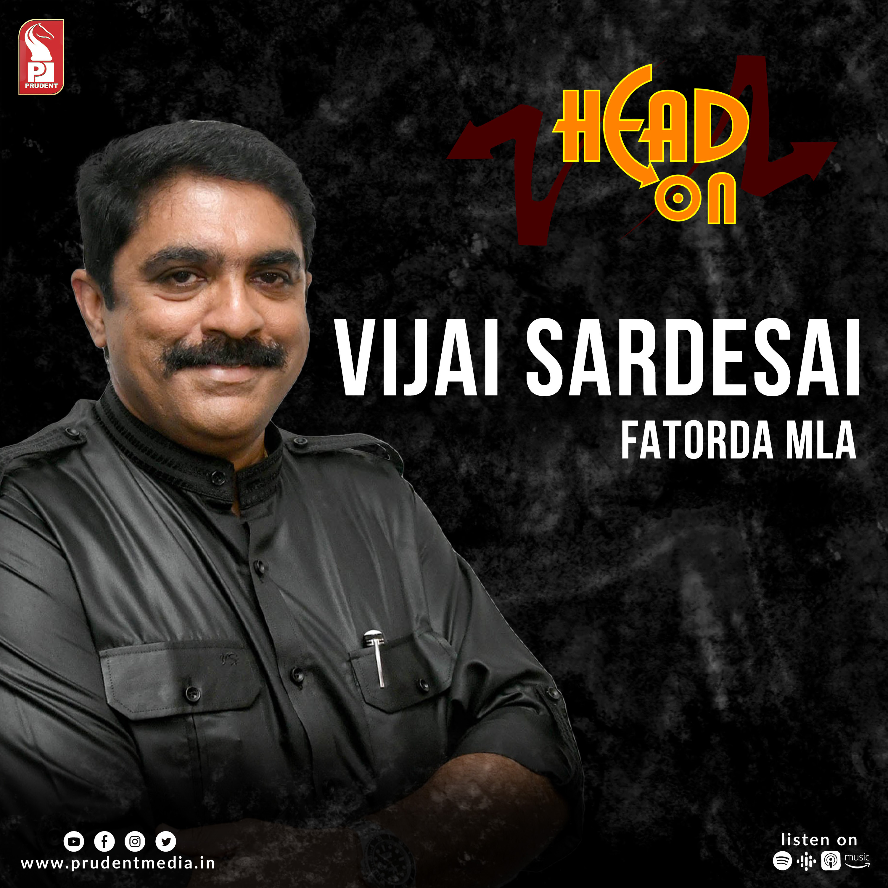 Vijai Sardesai | Goa Forward Party | Head On | Prudent | 100723 episode artwork