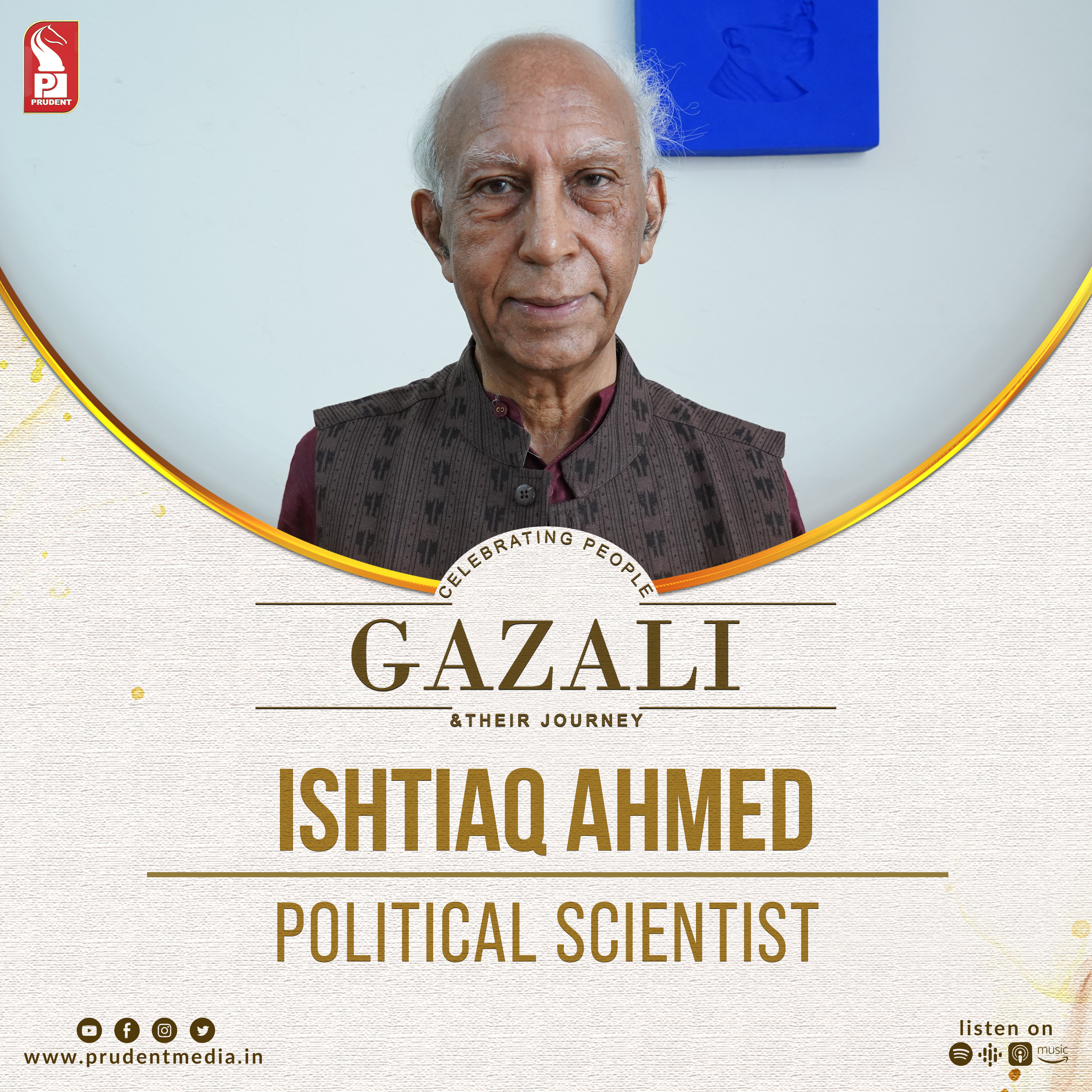 Ishtiaq Ahmed | Political scientist | Gazali | Prudent | 110723 episode artwork