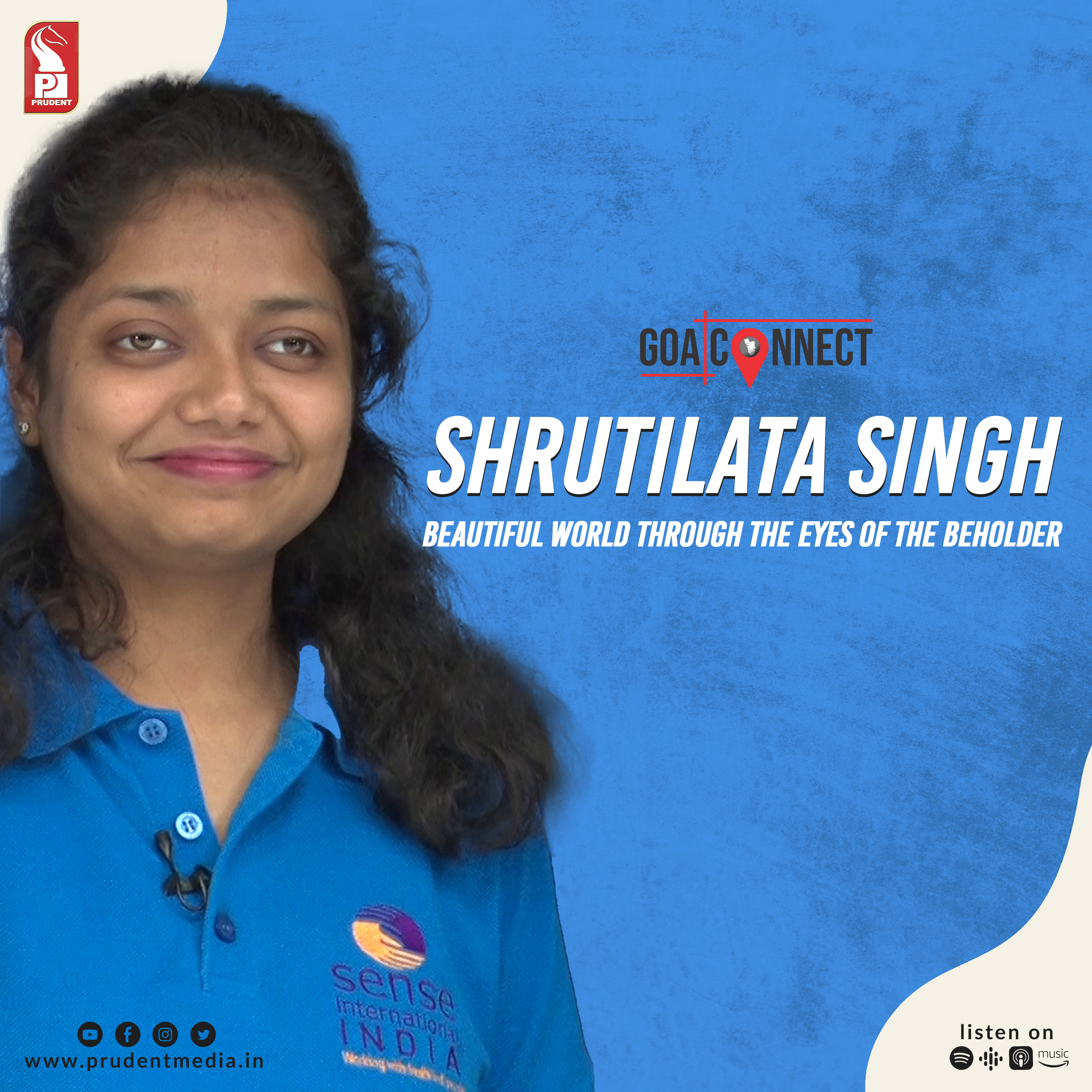 Shrutilata Singh: World through the eyes of the beholder| Goa Connect | Prudent | 230723 episode artwork