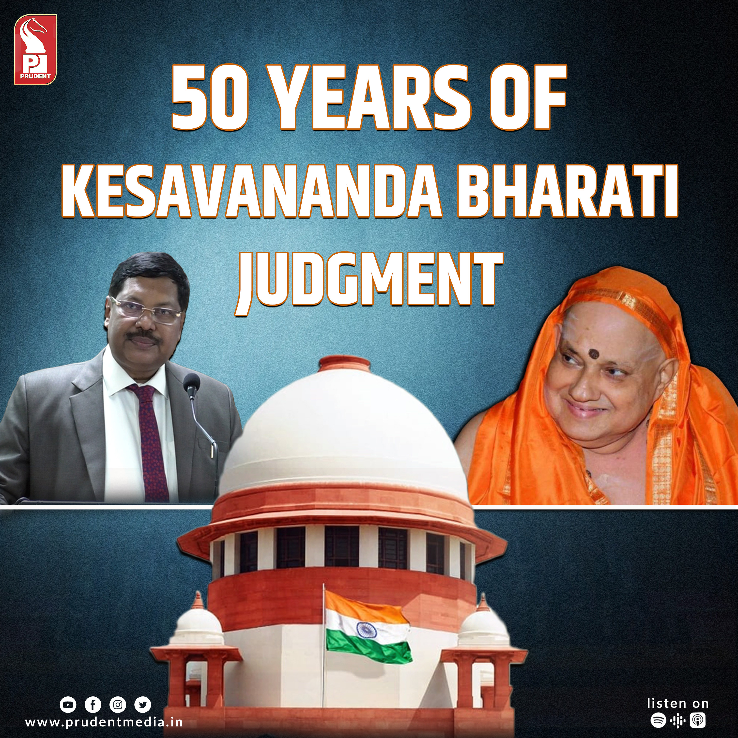 50 years of Kesavananda Bharati Judgment | Prudent episode artwork