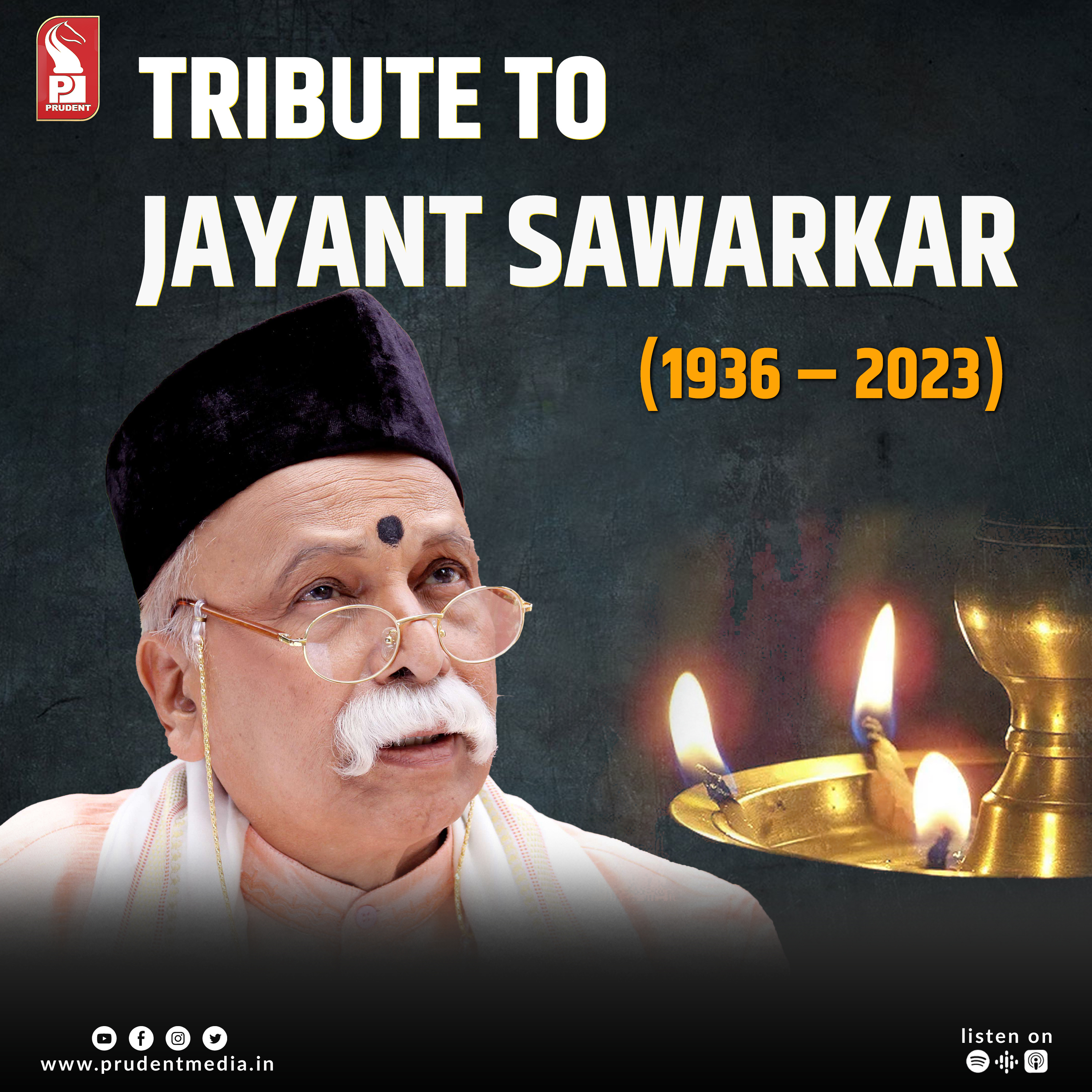 Tribute to Jayant Sawarkar | Prudent | 240723 episode artwork
