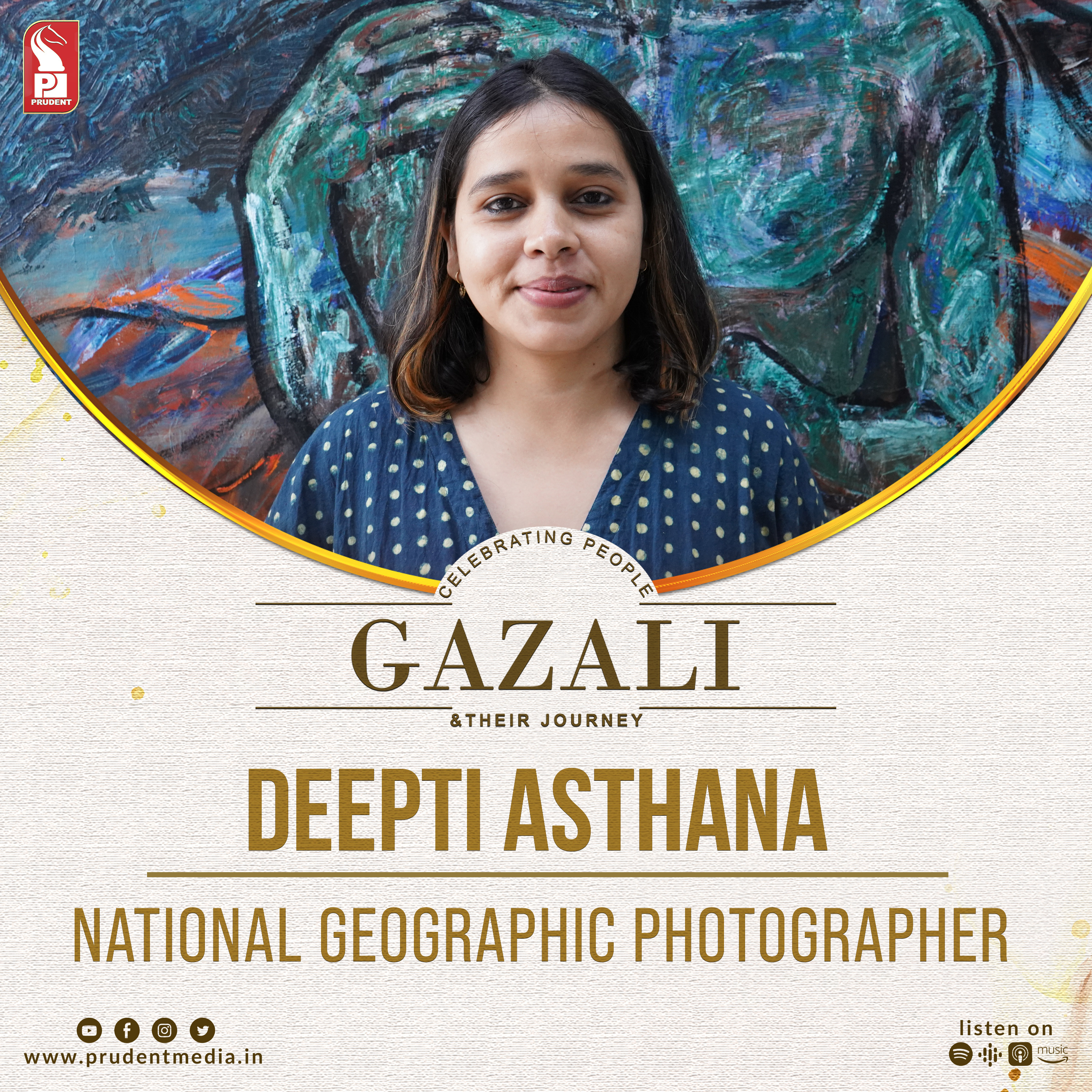 Deepti Asthana | Photographer | National Geographic | Gazali | Prudent | 150823 episode artwork