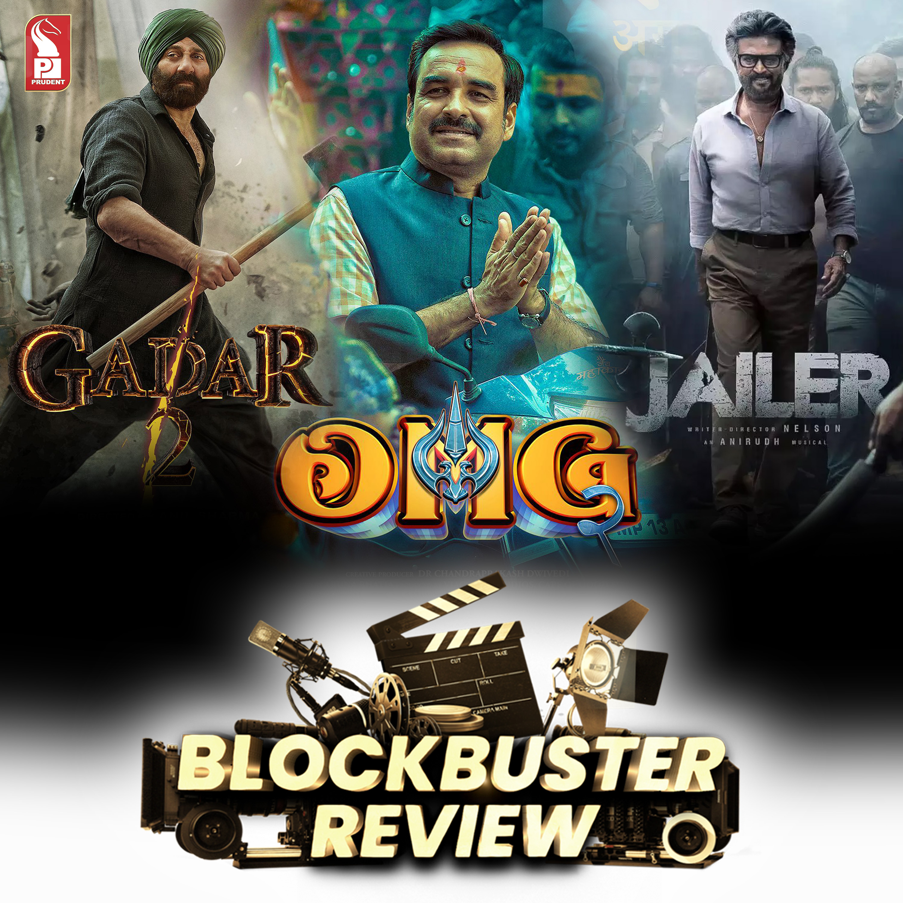 OMG 2 | Jailer | Gadar 2 | Movies | Blockbuster Review | Prudent | 130823 episode artwork