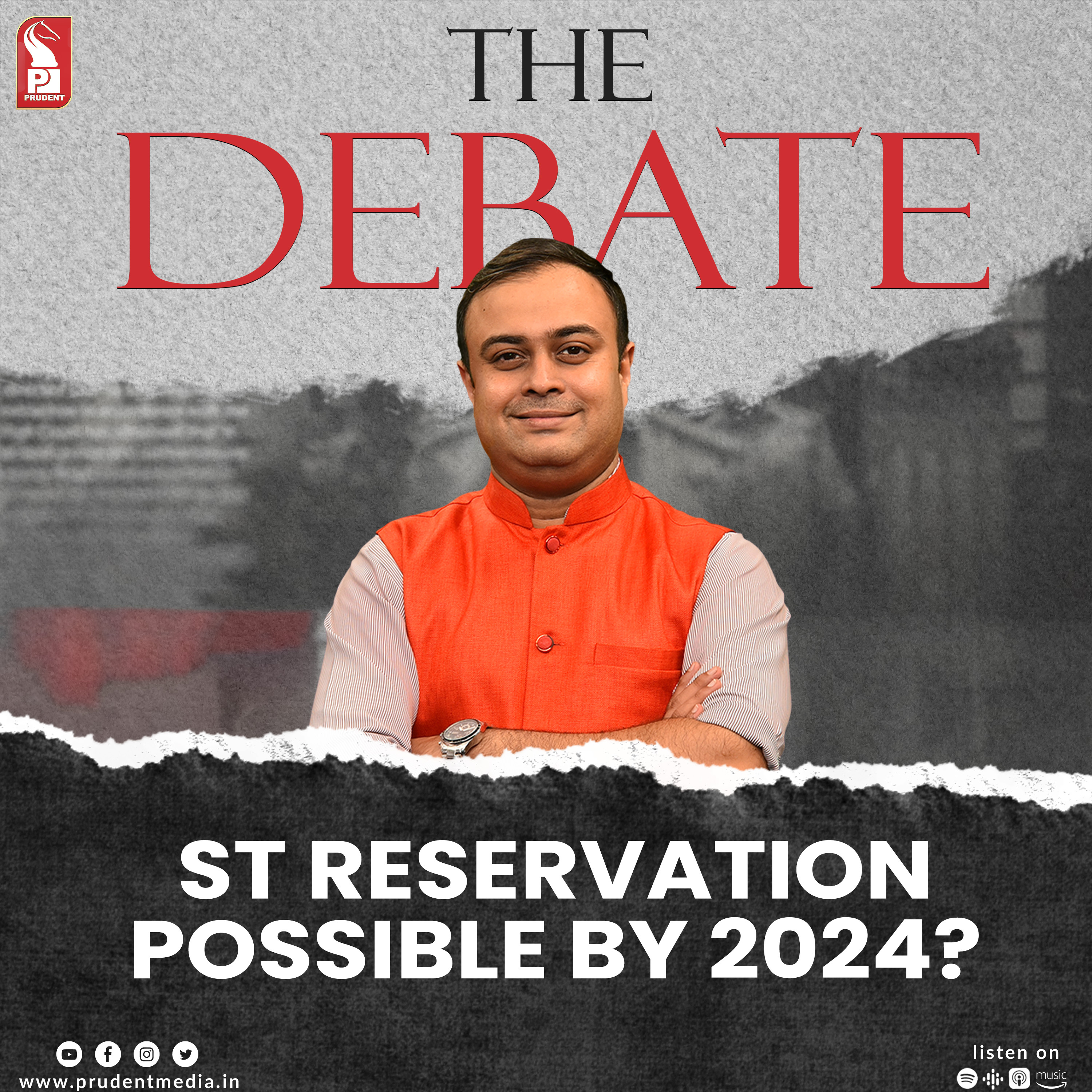 ST Reservation possible by 2024? | The Debate | Prudent 260823 episode artwork