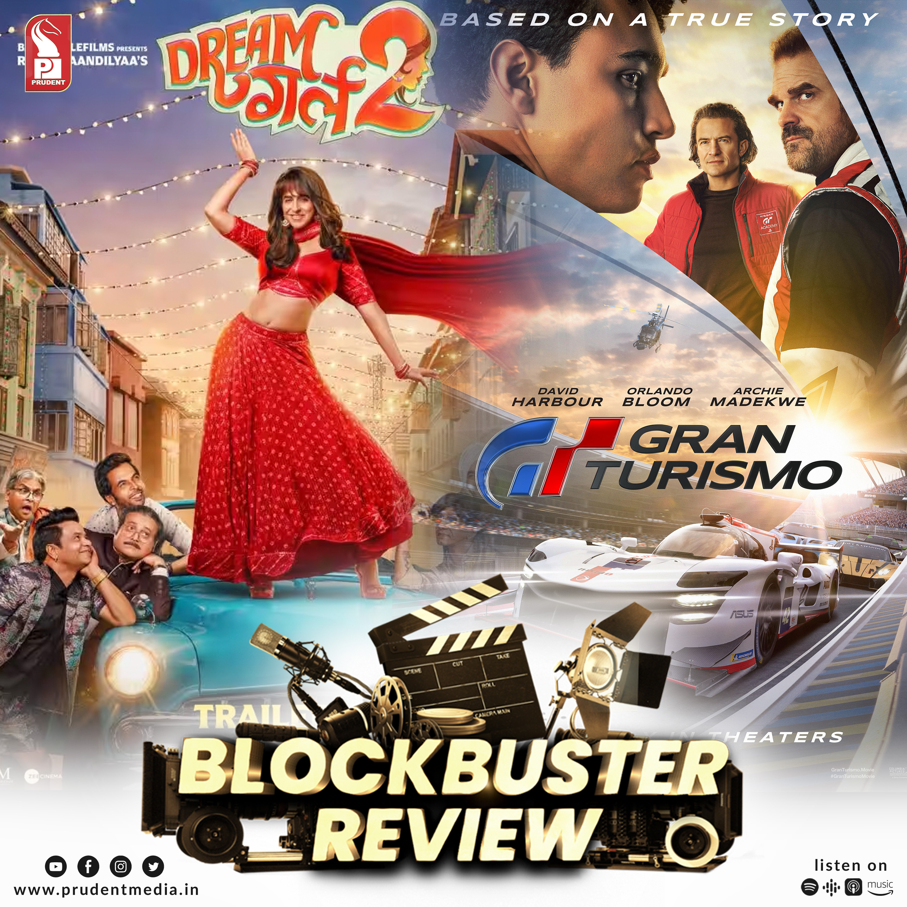 Dream Girl 2 | Gran Turismo | Movies | Blockbuster Review | Prudent | 260823 episode artwork