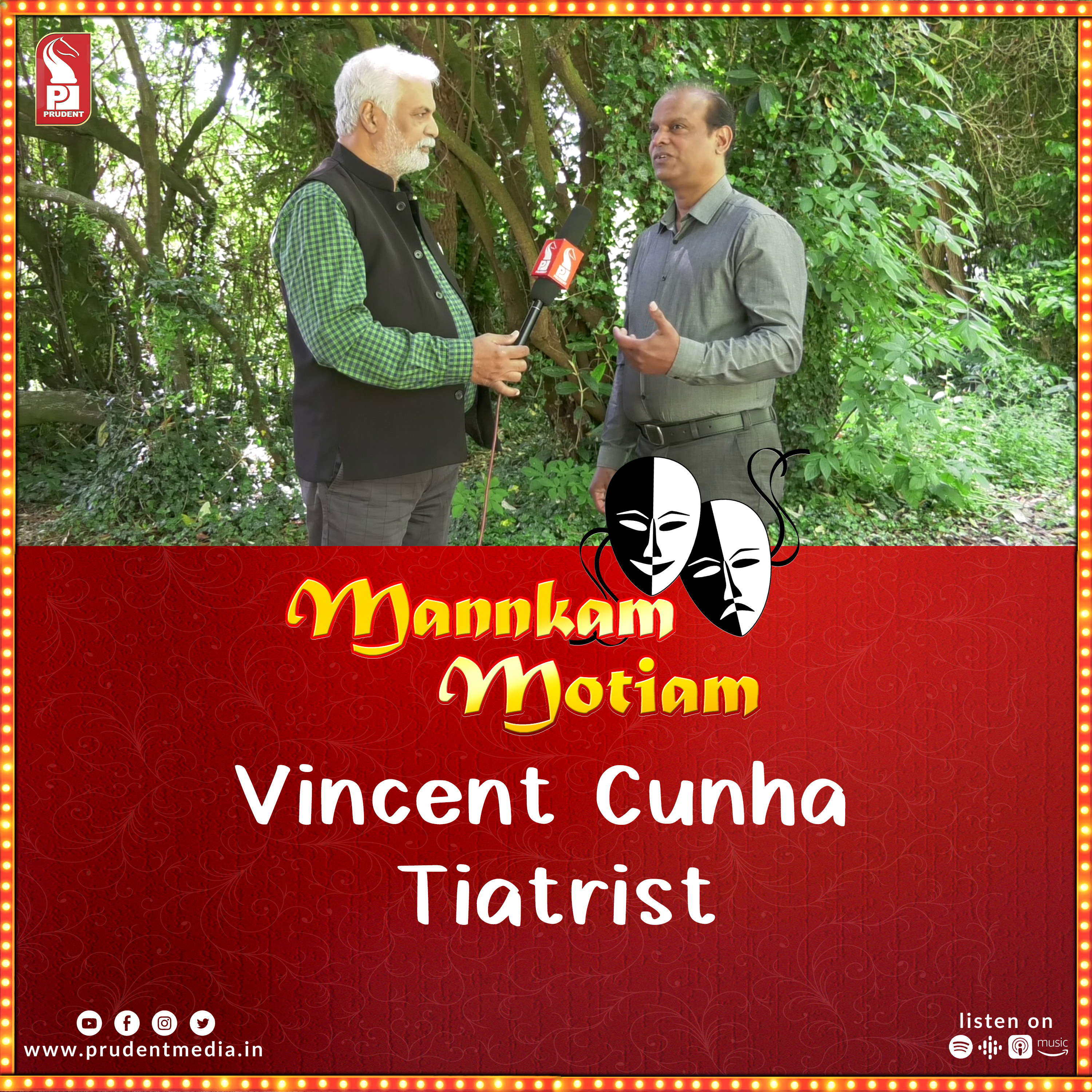 Vincent Cunha | Tiatrist | Mannkam Motiam | S3E53 | Prudent | 121023 episode artwork