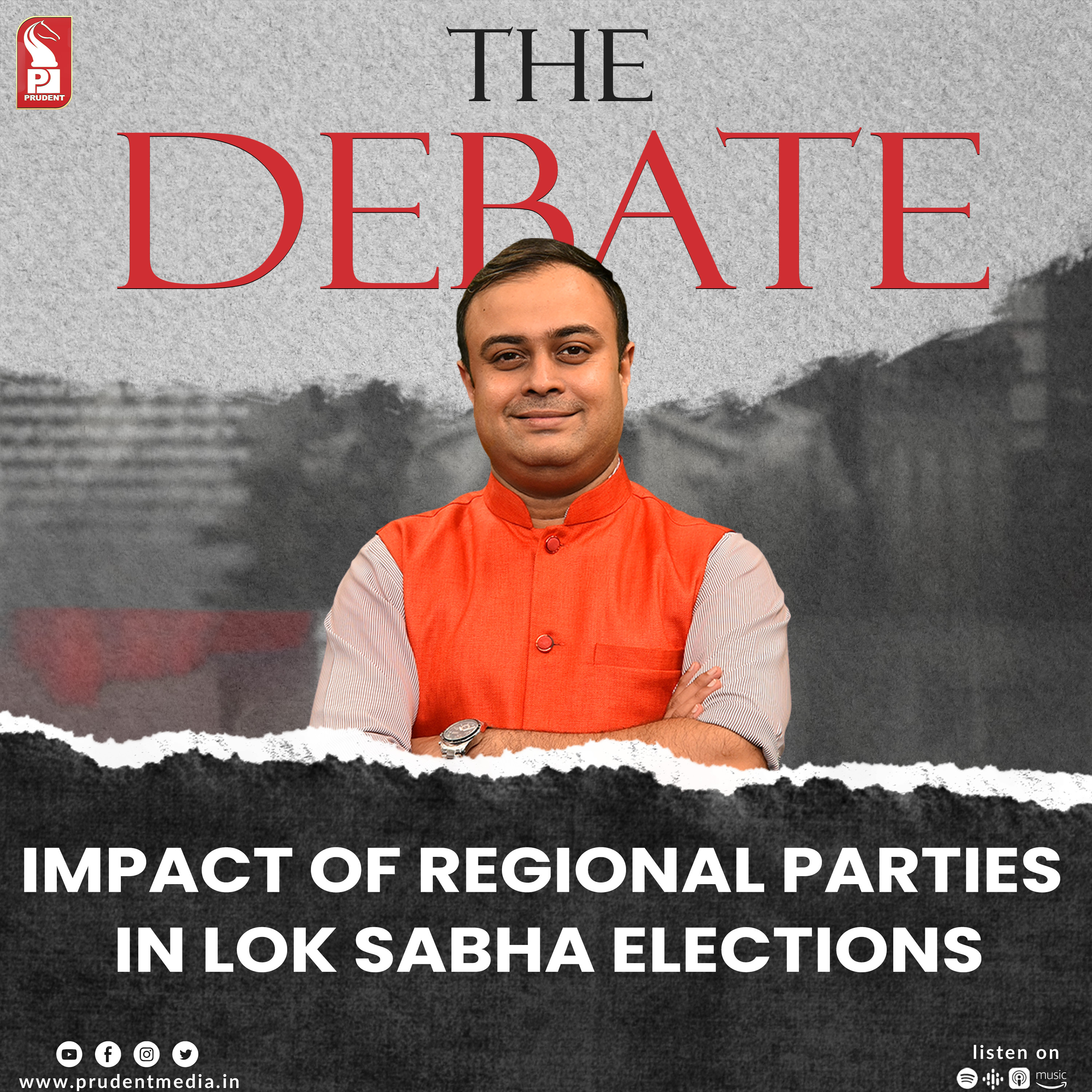 Impact of regional parties in Lok Sabha elections | The Debate | Prudent | 071023 episode artwork