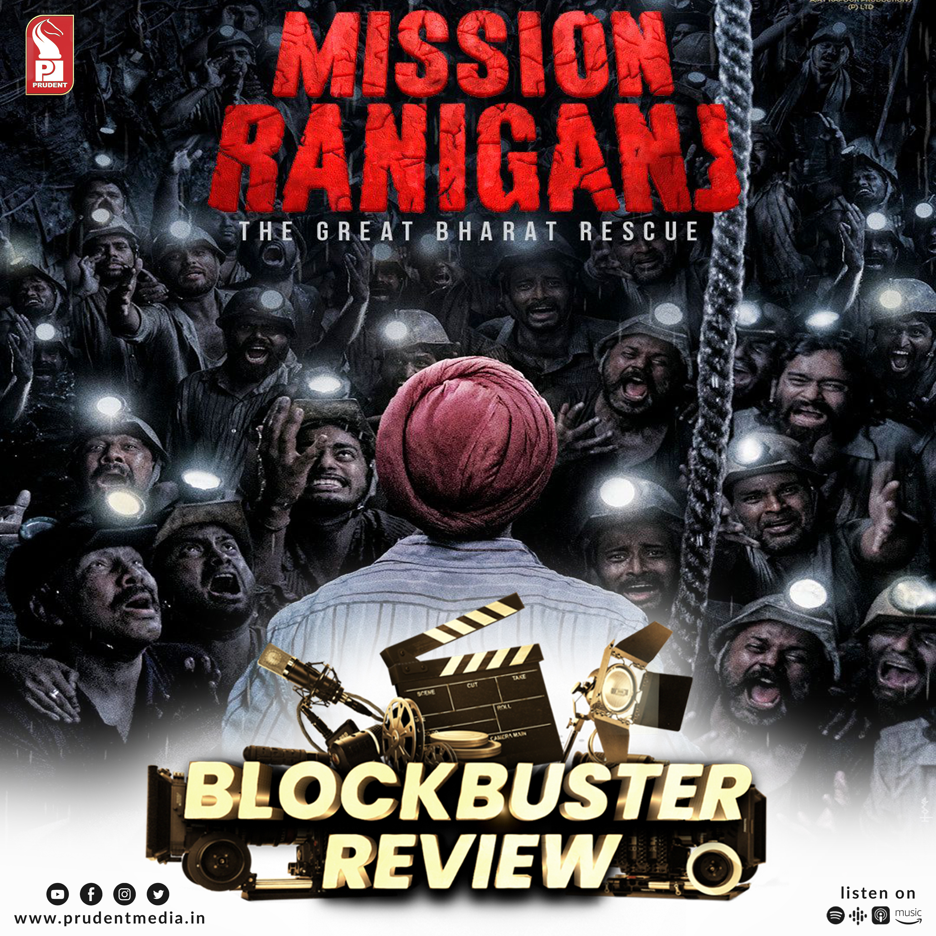 Mission Raniganj | Movies | Blockbuster Review | Prudent | 071023 episode artwork
