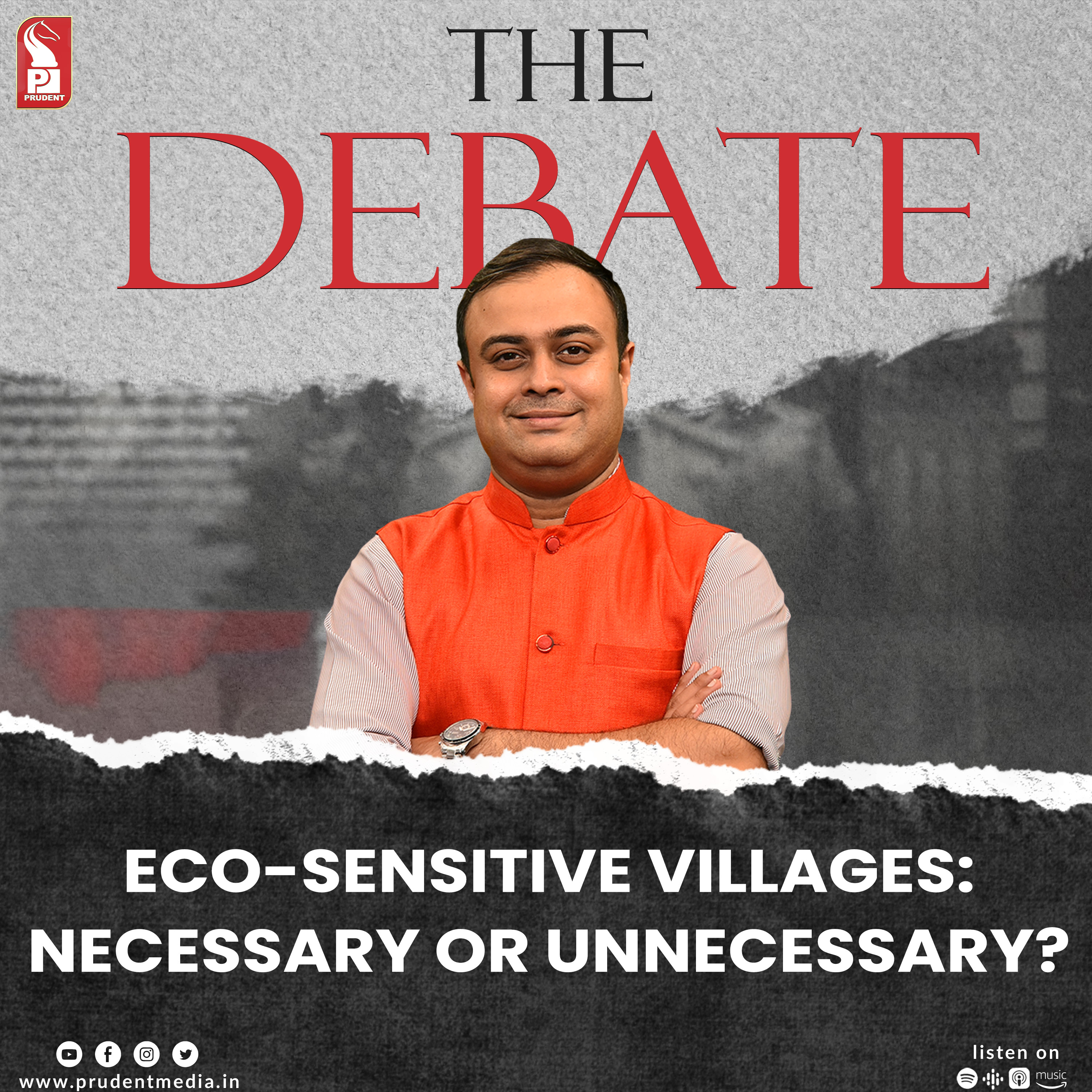 Eco-sensitive villages: Necessary or Unnecessary? | The Debate | Prudent | 211023 episode artwork