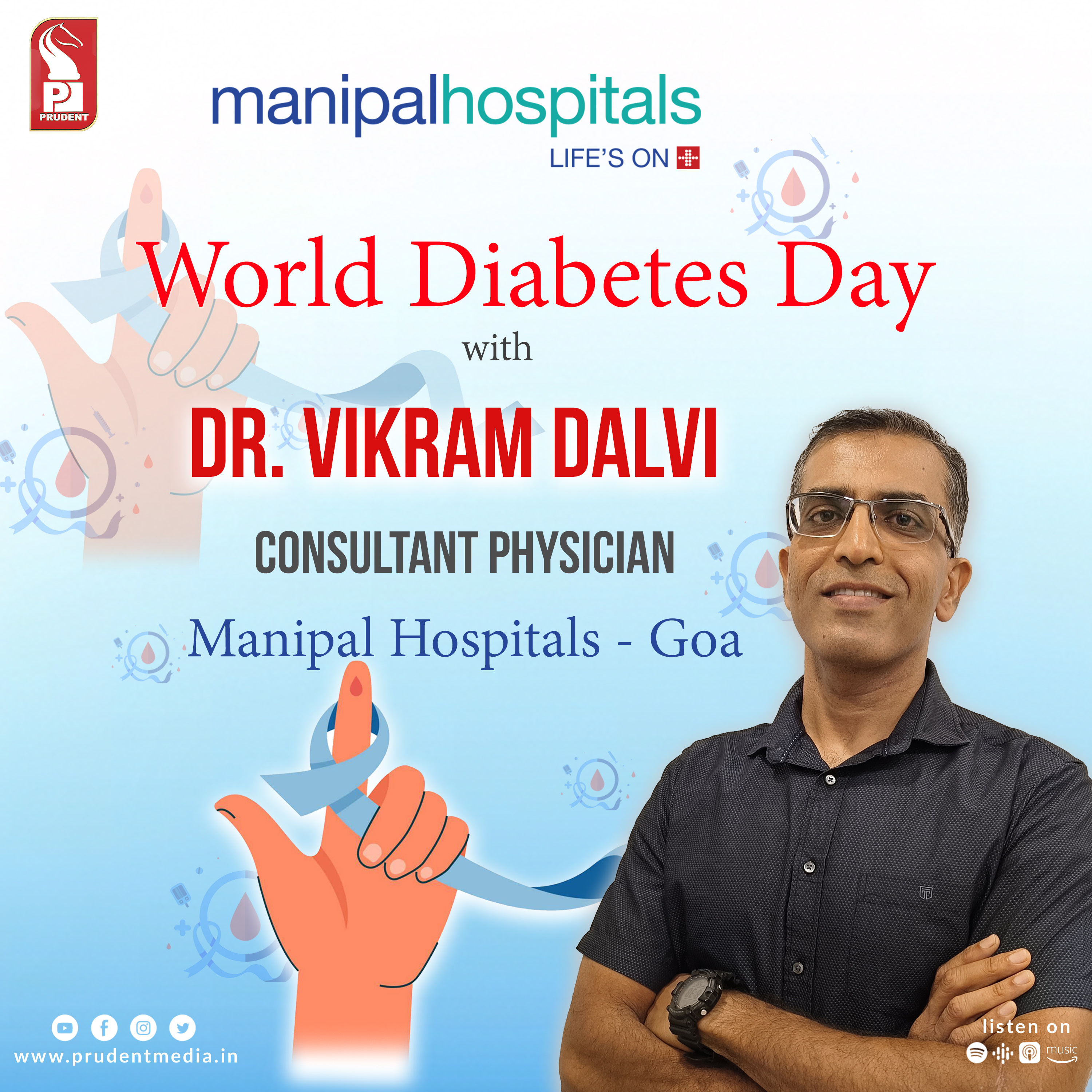 Managing diabetes during festive season | Dr Vikram Dalvi | World diabetes day | Prudent | 141123 episode artwork
