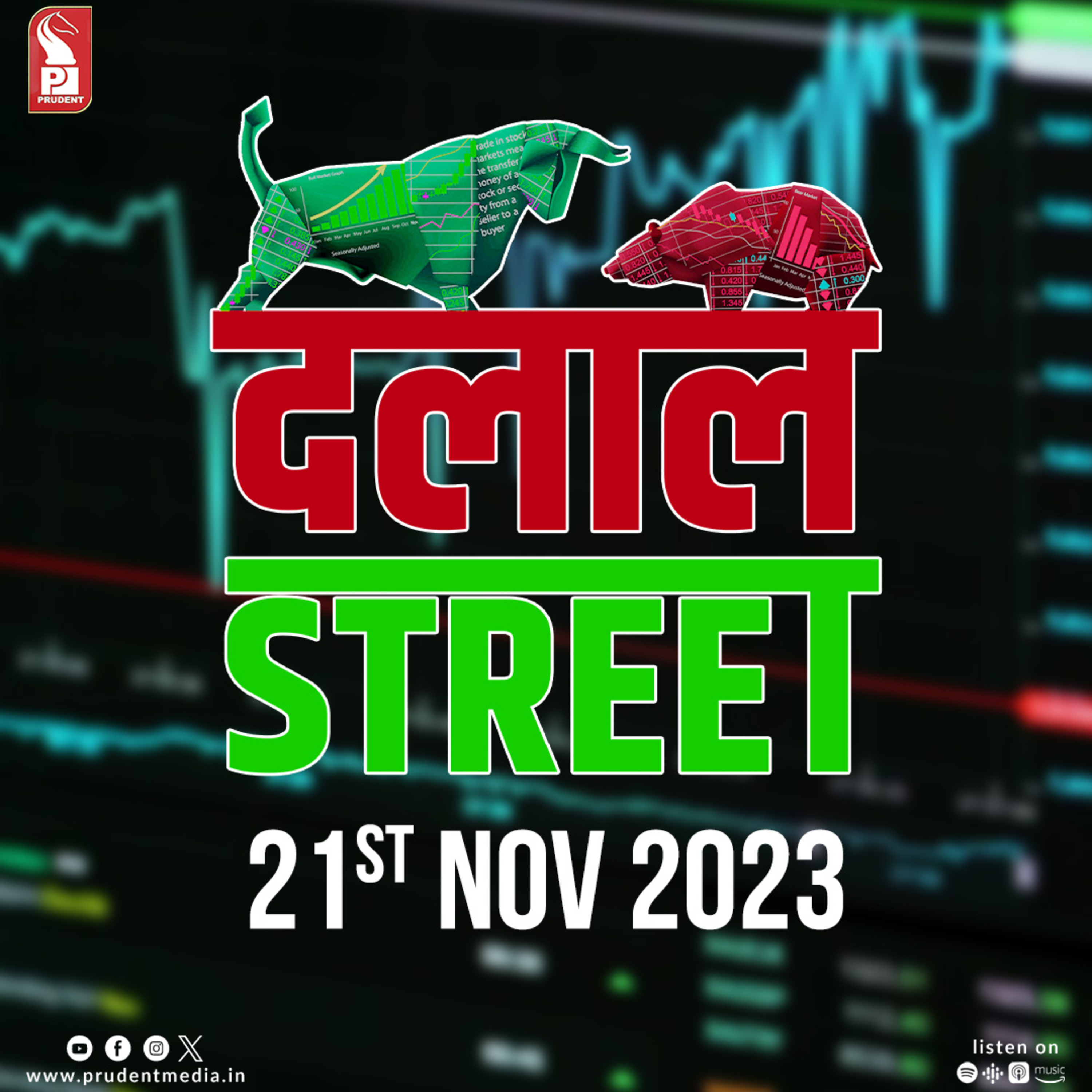 Share Market Daily Updates_21st November 2023_Prudent episode artwork