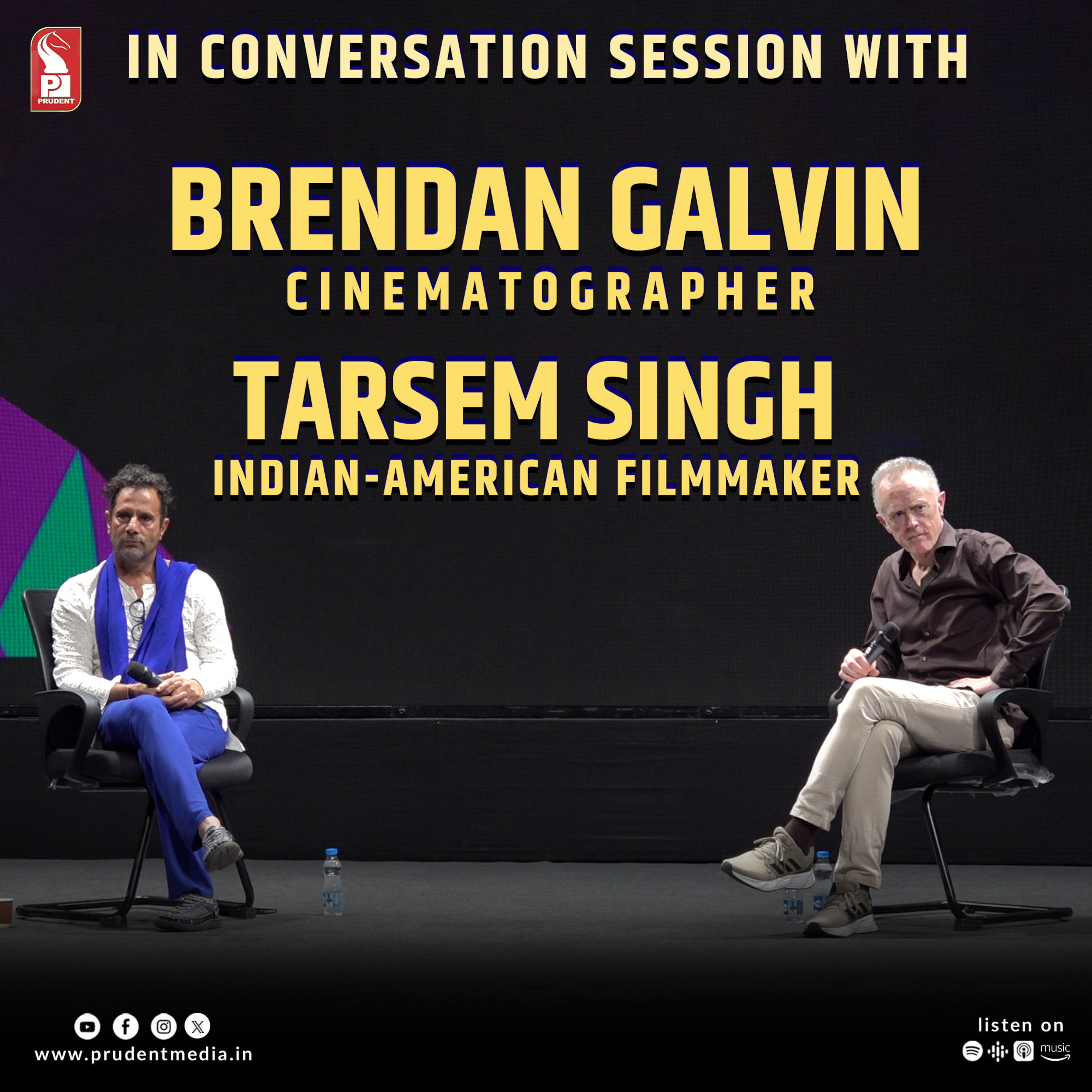 Brendan Galvin | Tarsem Singh | In conversation session | IFFI 2023 | Prudent episode artwork