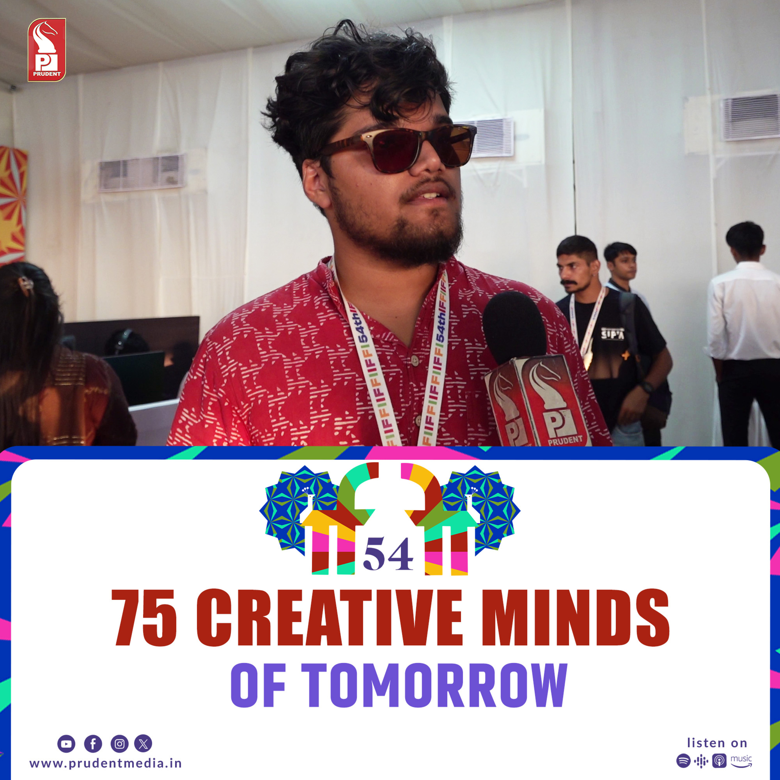 75 Creative Minds of tomorrow | IFFI 2023 | Prudent episode artwork