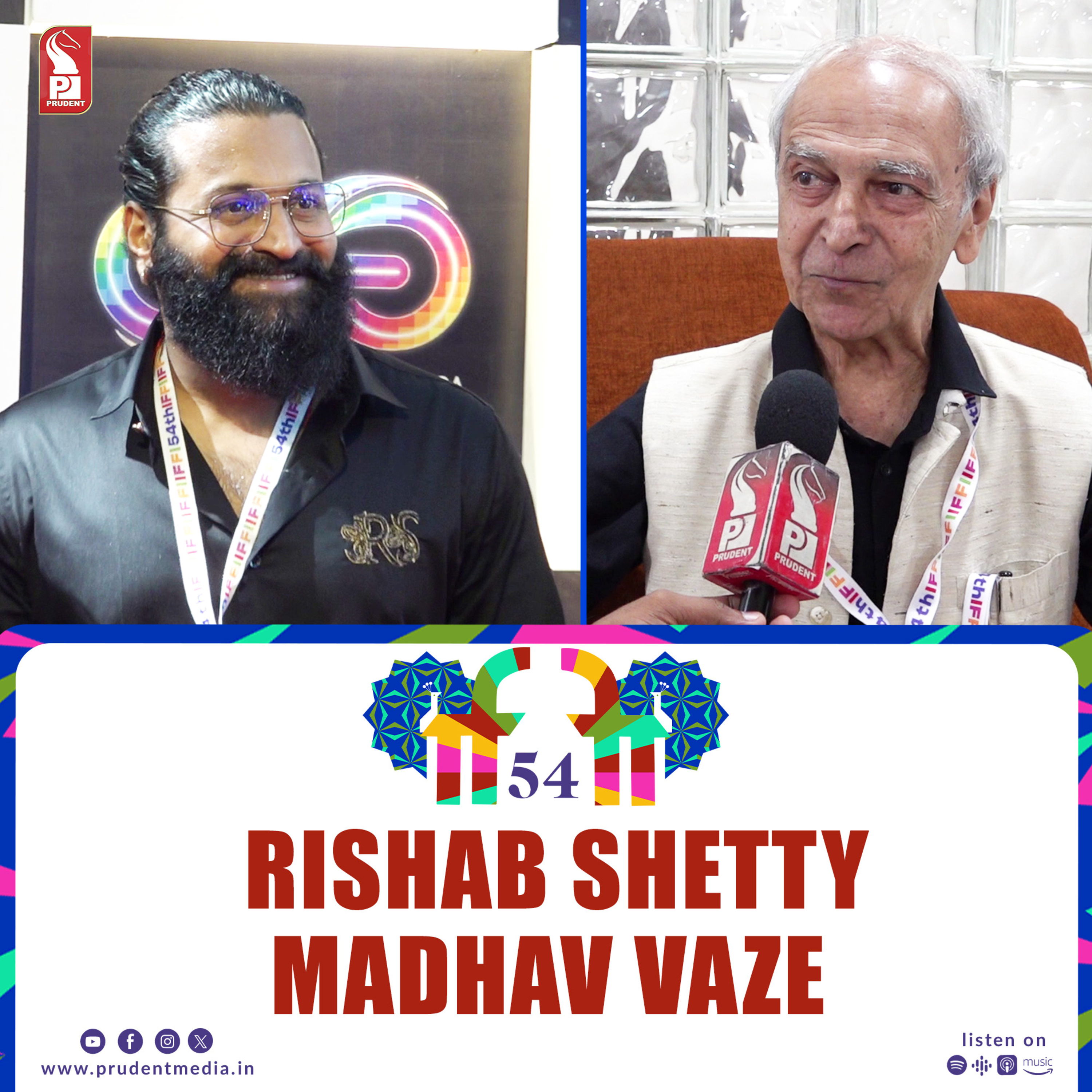 Rishab Shetty | Madhav Vaze | IFFI 2023 | Prudent | 291123 episode artwork