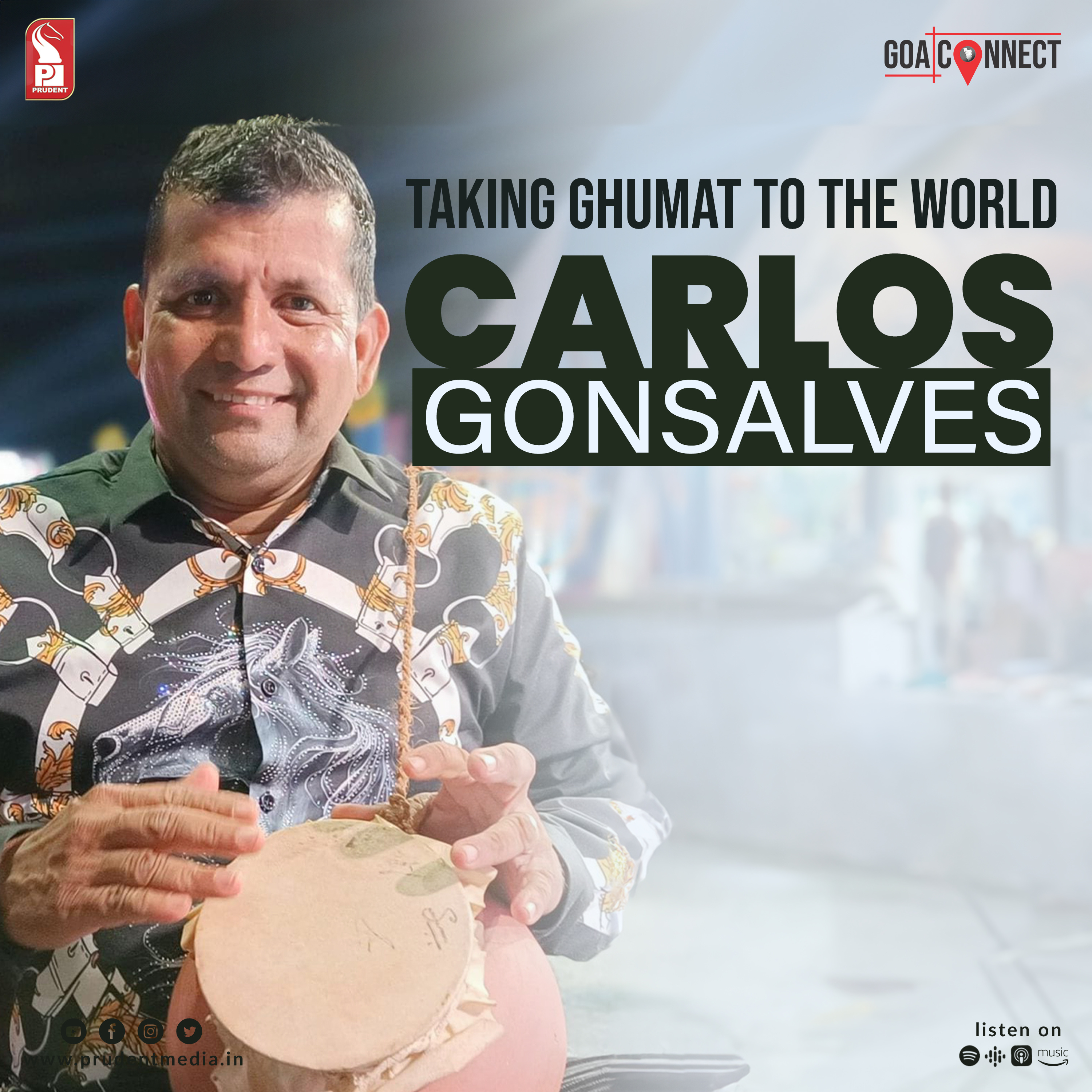  Taking Ghumat to the World | Carlos Gonsalves | Goa Connect | Prudent | 301123 episode artwork