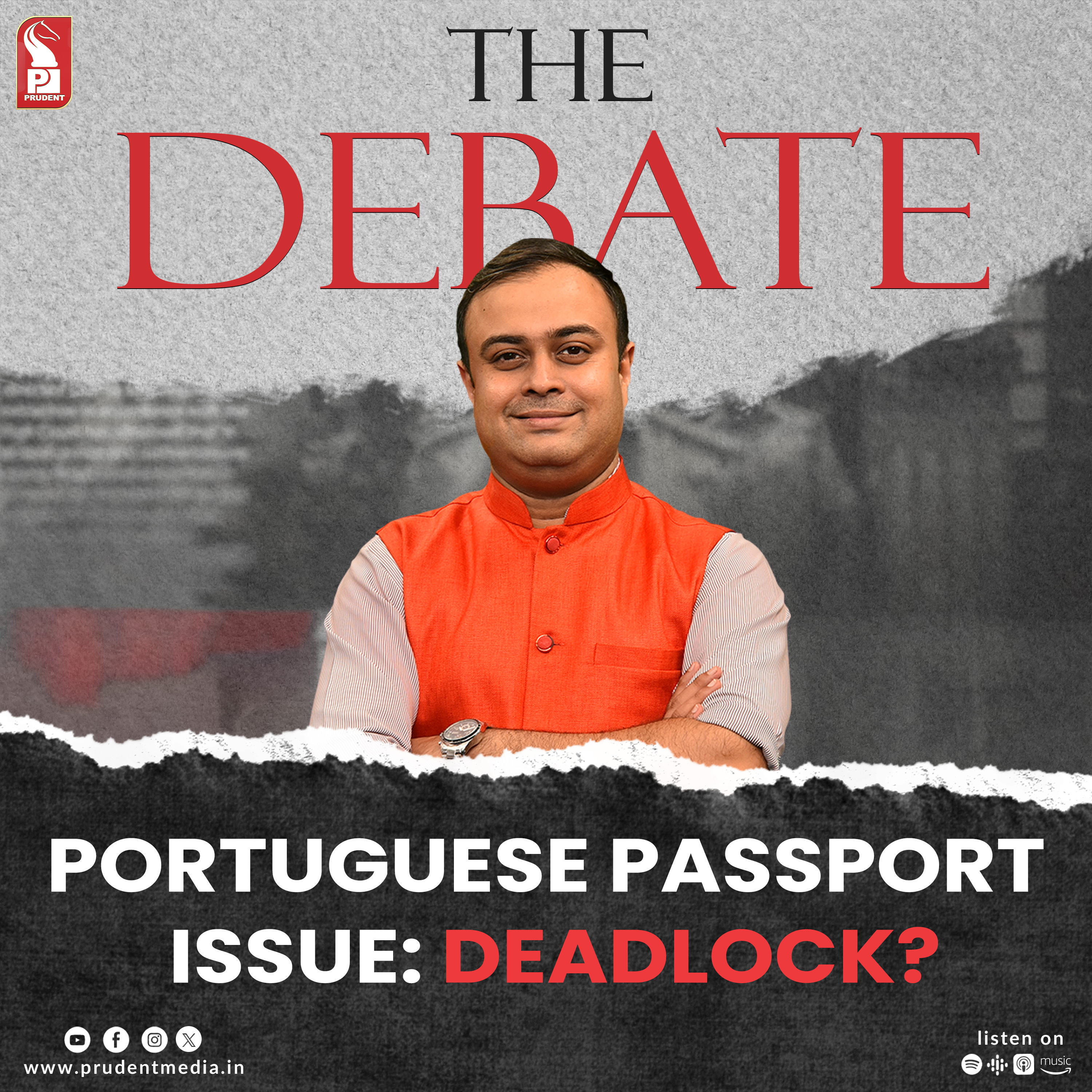 Portuguese passport issue: deadlock? | The Debate | Prudent | 011223 episode artwork