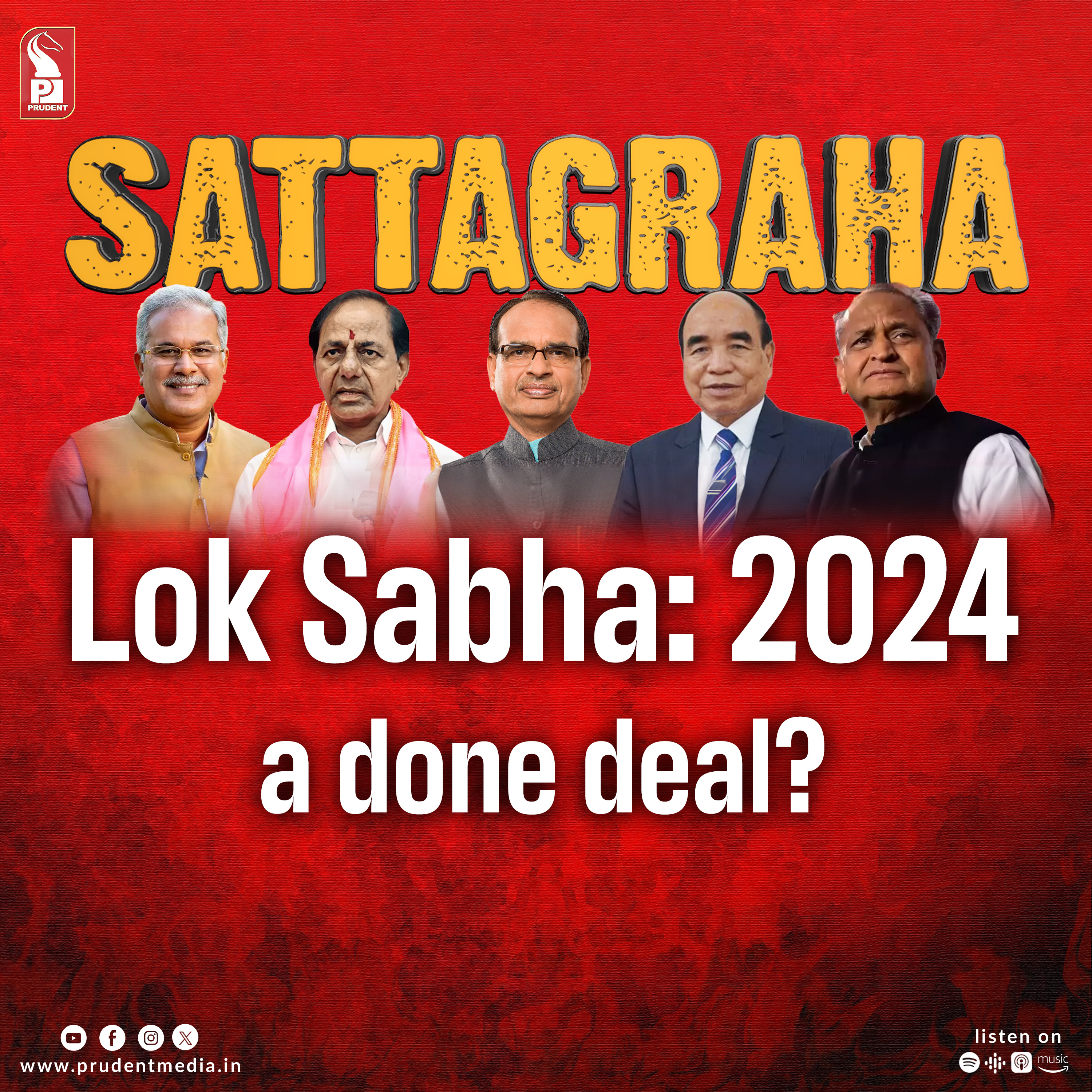 Lok Sabha: 2024 a done deal? | Sattagraha | Prudent | 041223 episode artwork