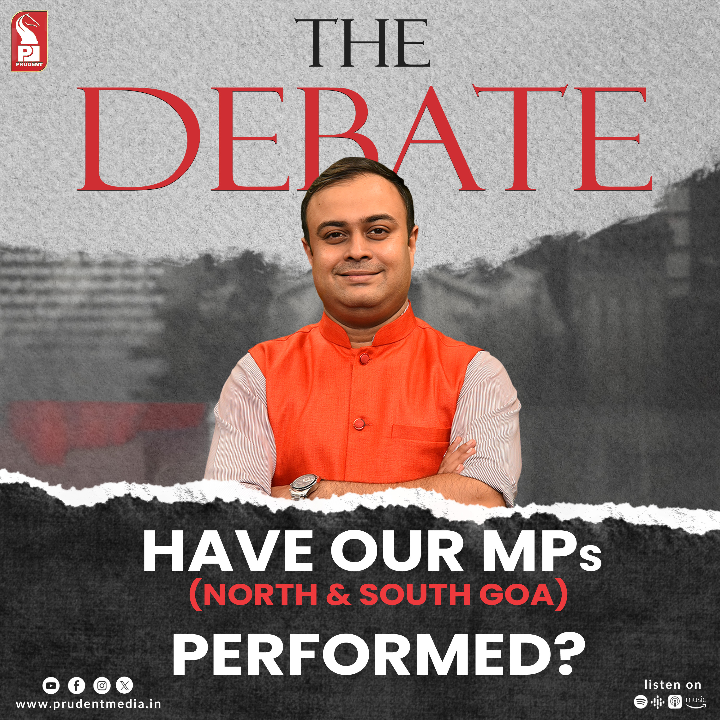 Have our MPs (North & South Goa) performed? | The Debate | Prudent | 091223 episode artwork