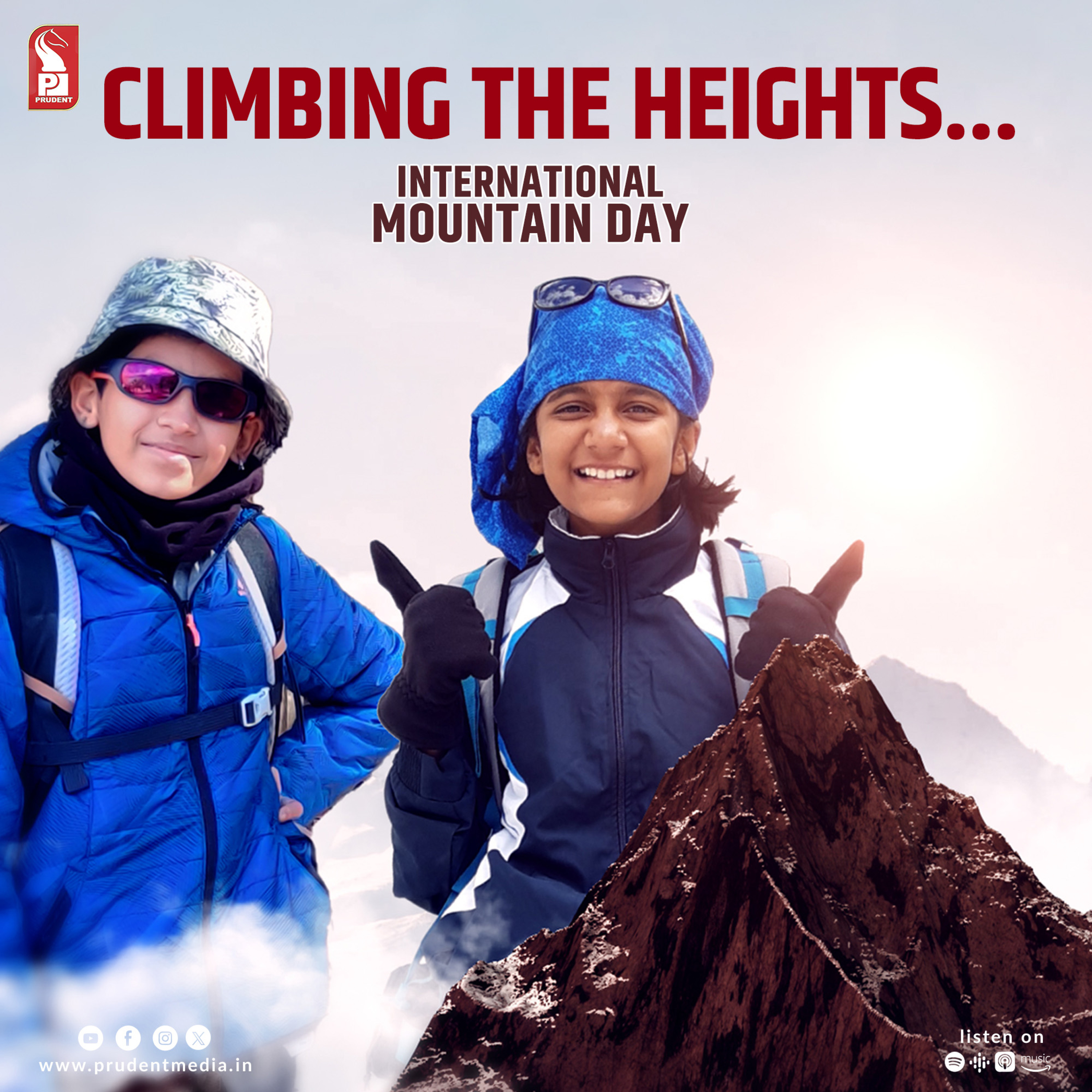 Climbing the heights... | International Mountain Day | Urvi Patil | Gunjan Narvekar | Prudent | 111223 episode artwork