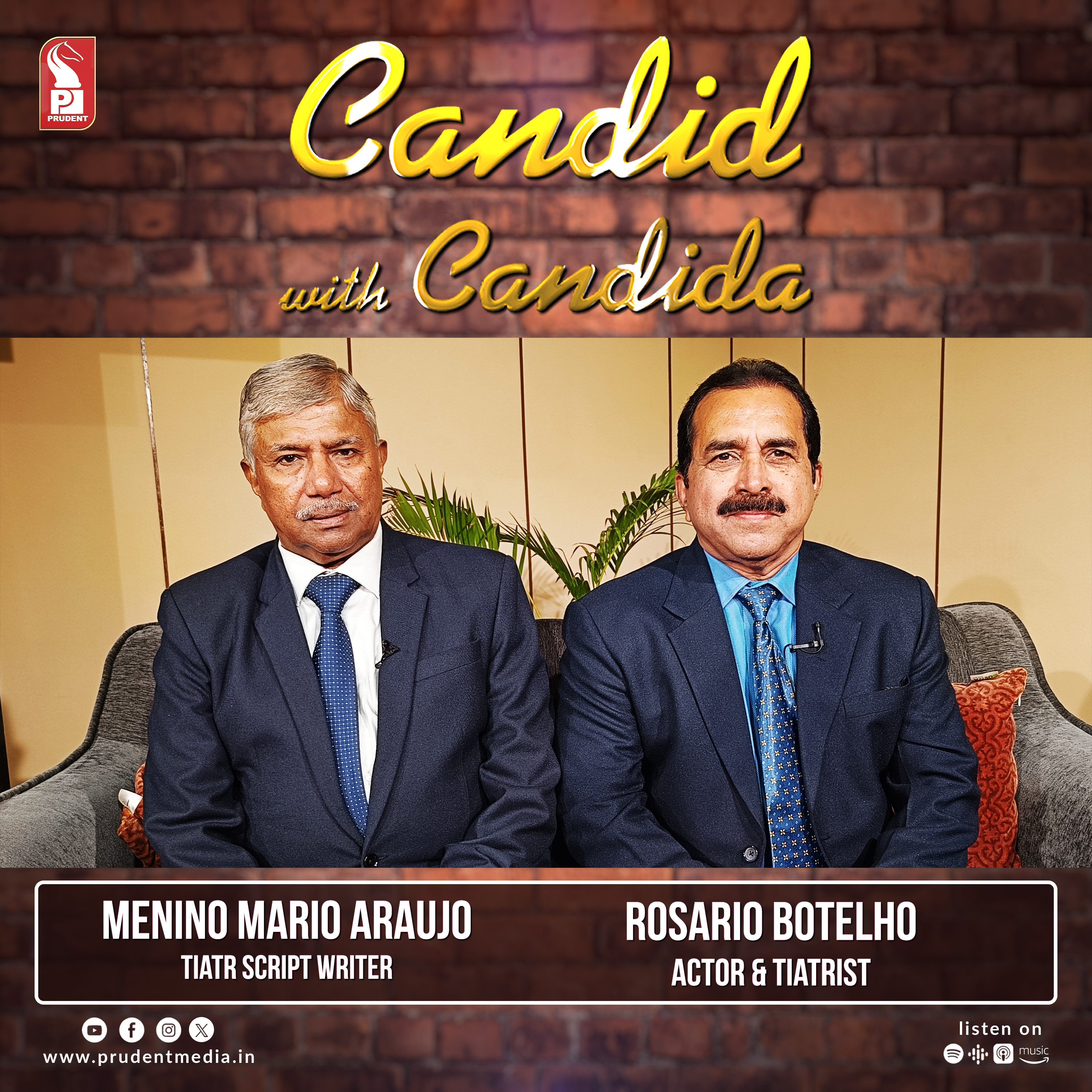 Menino Mario Araujo | Rosario Botelho | Candid with Candida | Ep. 65 | Prudent | 201223 episode artwork