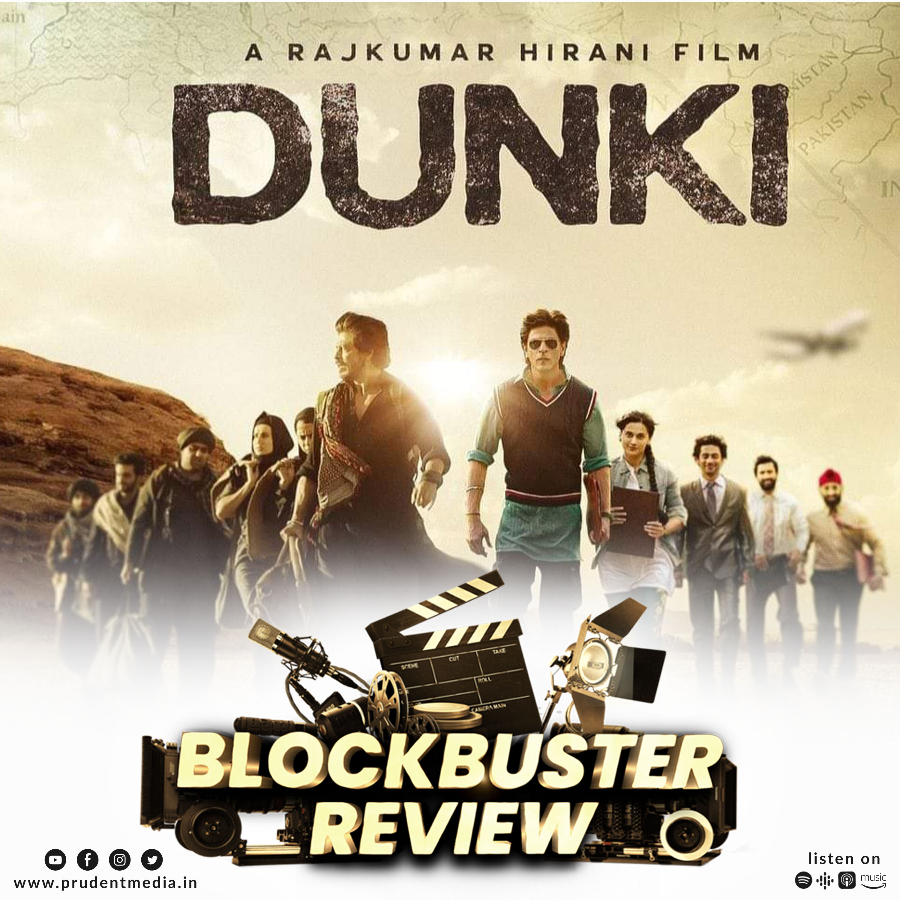 Dunki | Movie | Blockbuster Review | Prudent | 231223 episode artwork