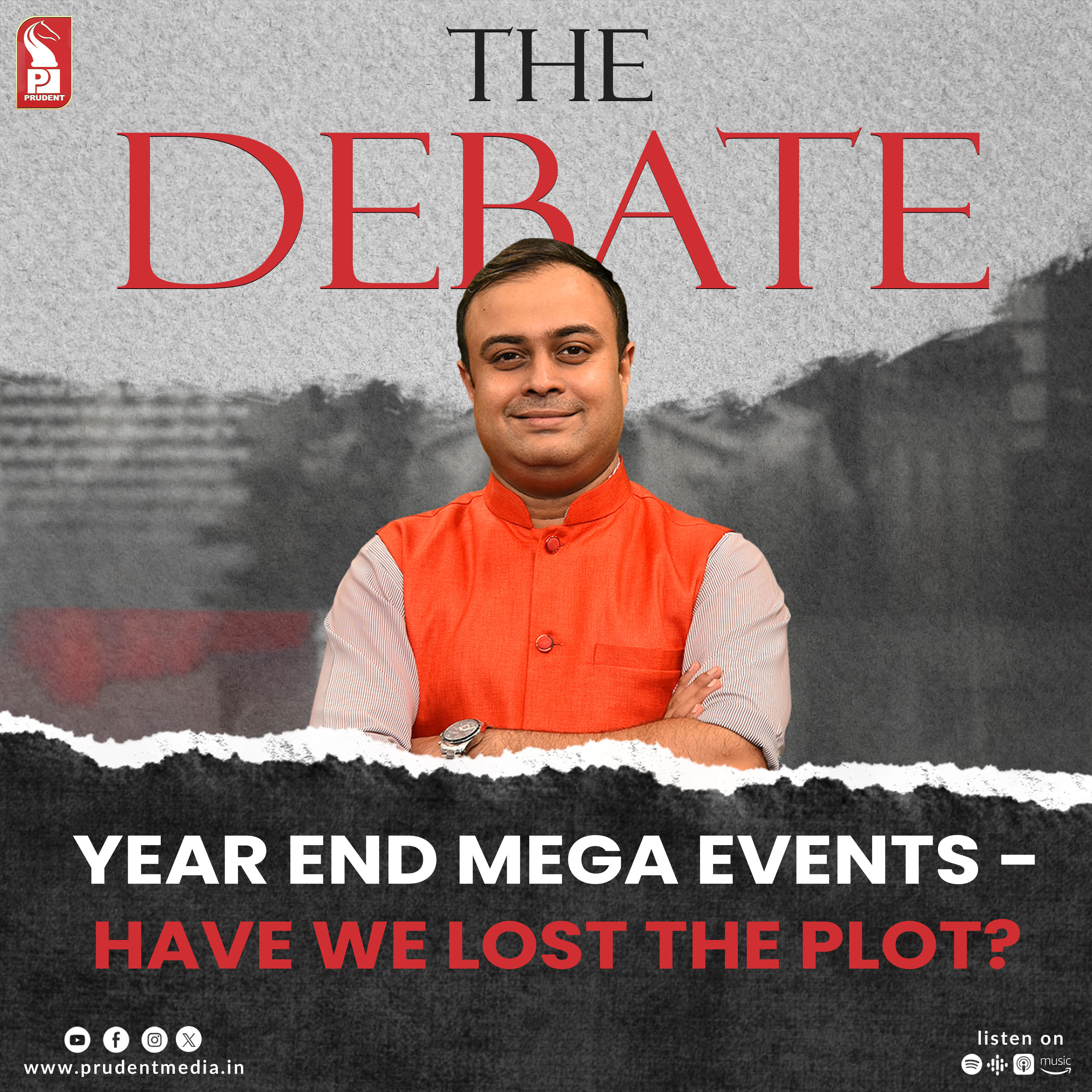 Year end mega events - have we lost the plot? | The Debate | Prudent | 231223 episode artwork
