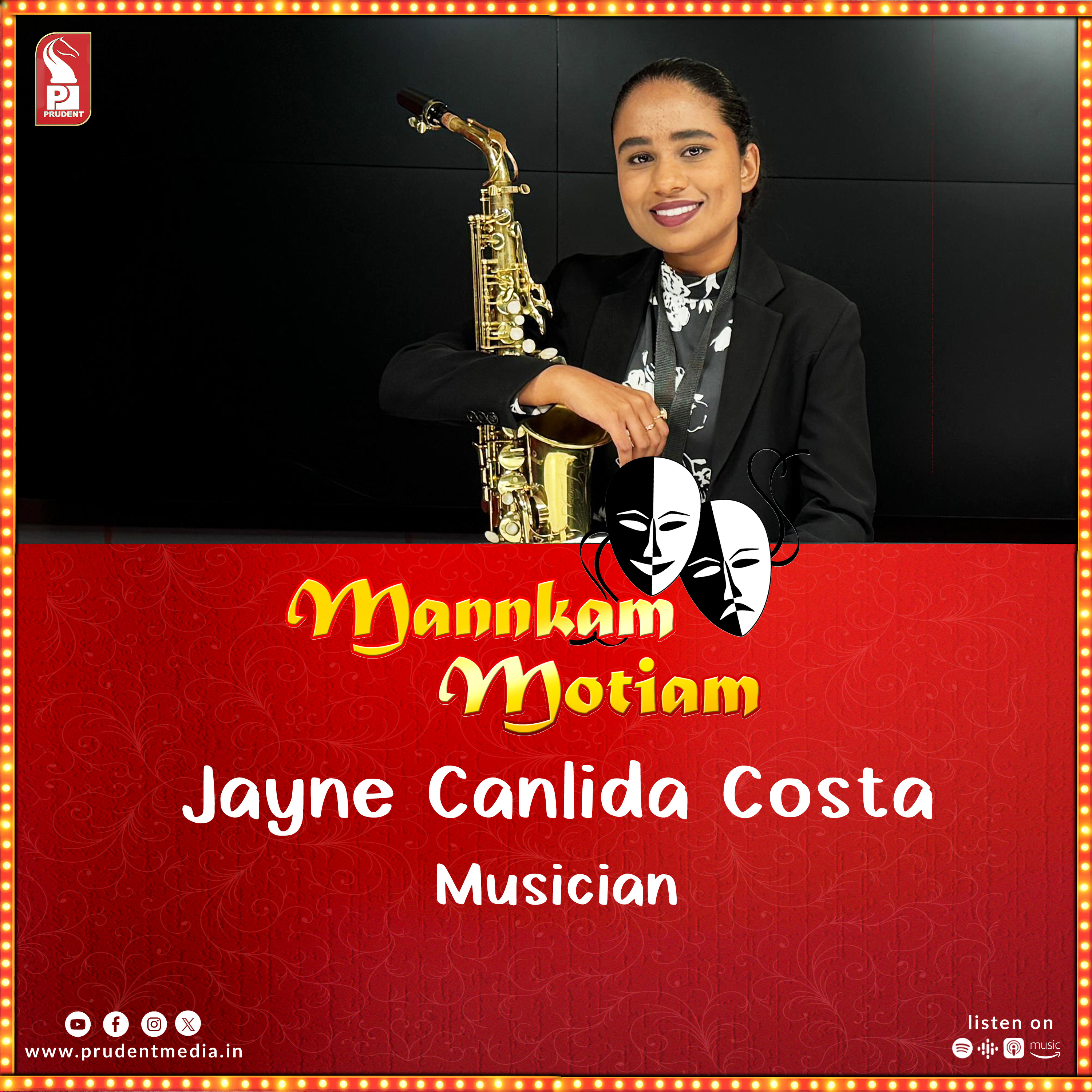 Jayne Canlida Costa | Musician | Mannkam Motiam | S3E64 | Prudent | 281223 episode artwork