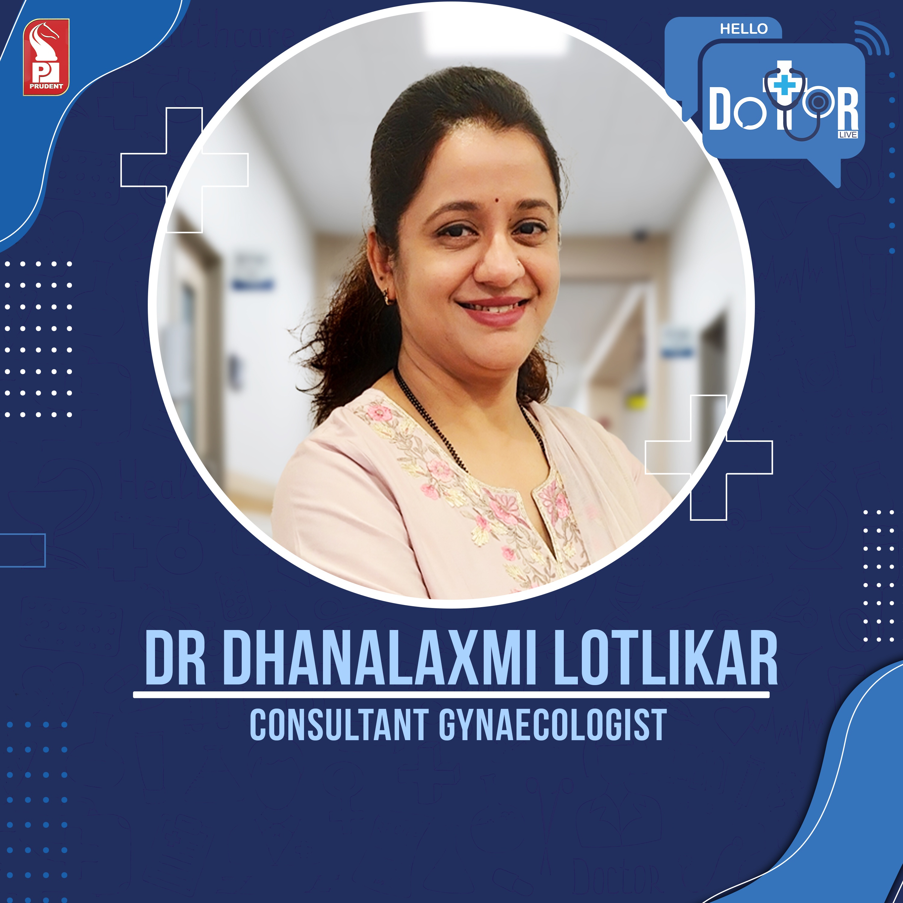 Dr Dhanalaxmi Lotlikar | Consultant Gynaecologist | Hello Dotor | Prudent | 190124 episode artwork
