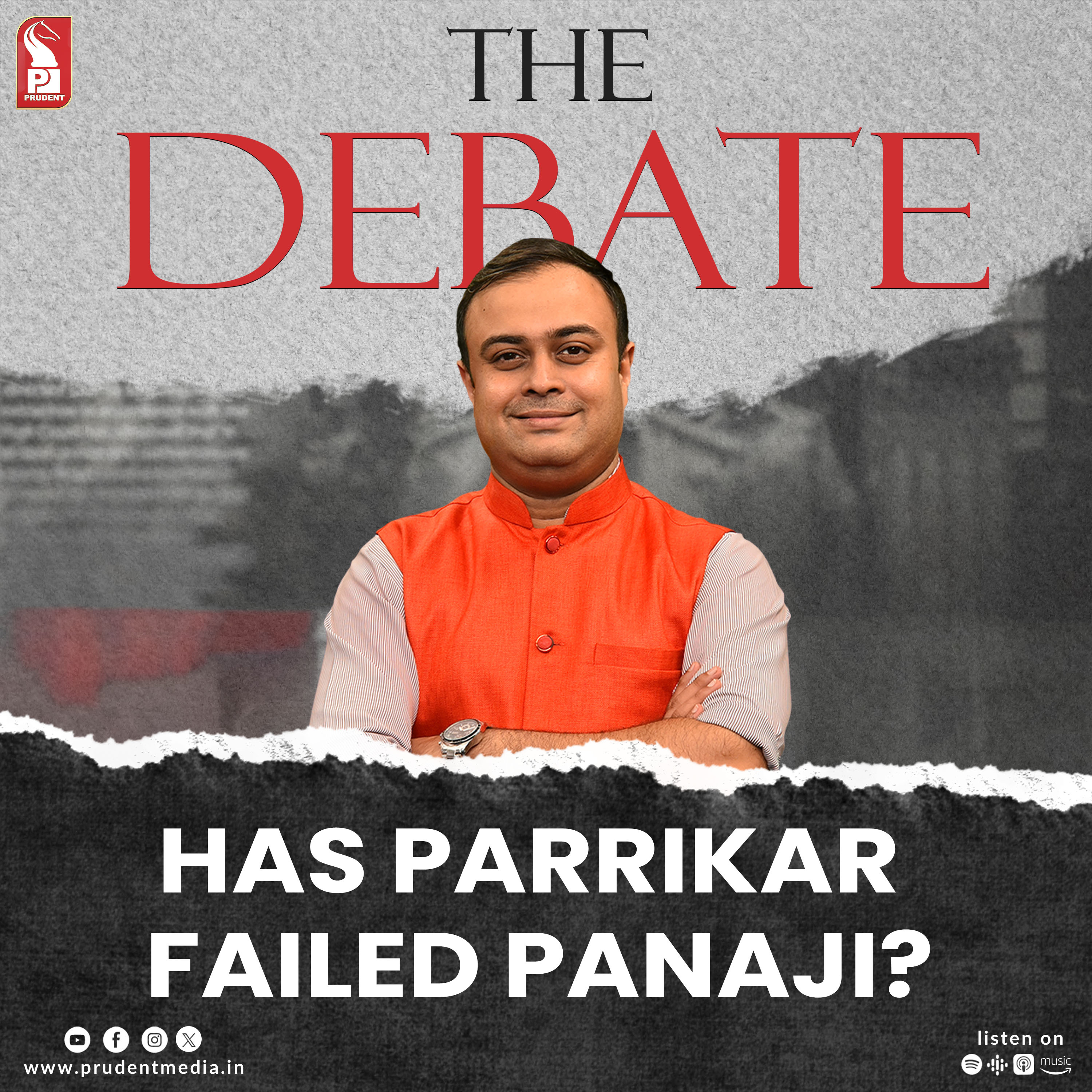 Has Parrikar failed Panaji? | The Debate | Prudent | 130124 episode artwork