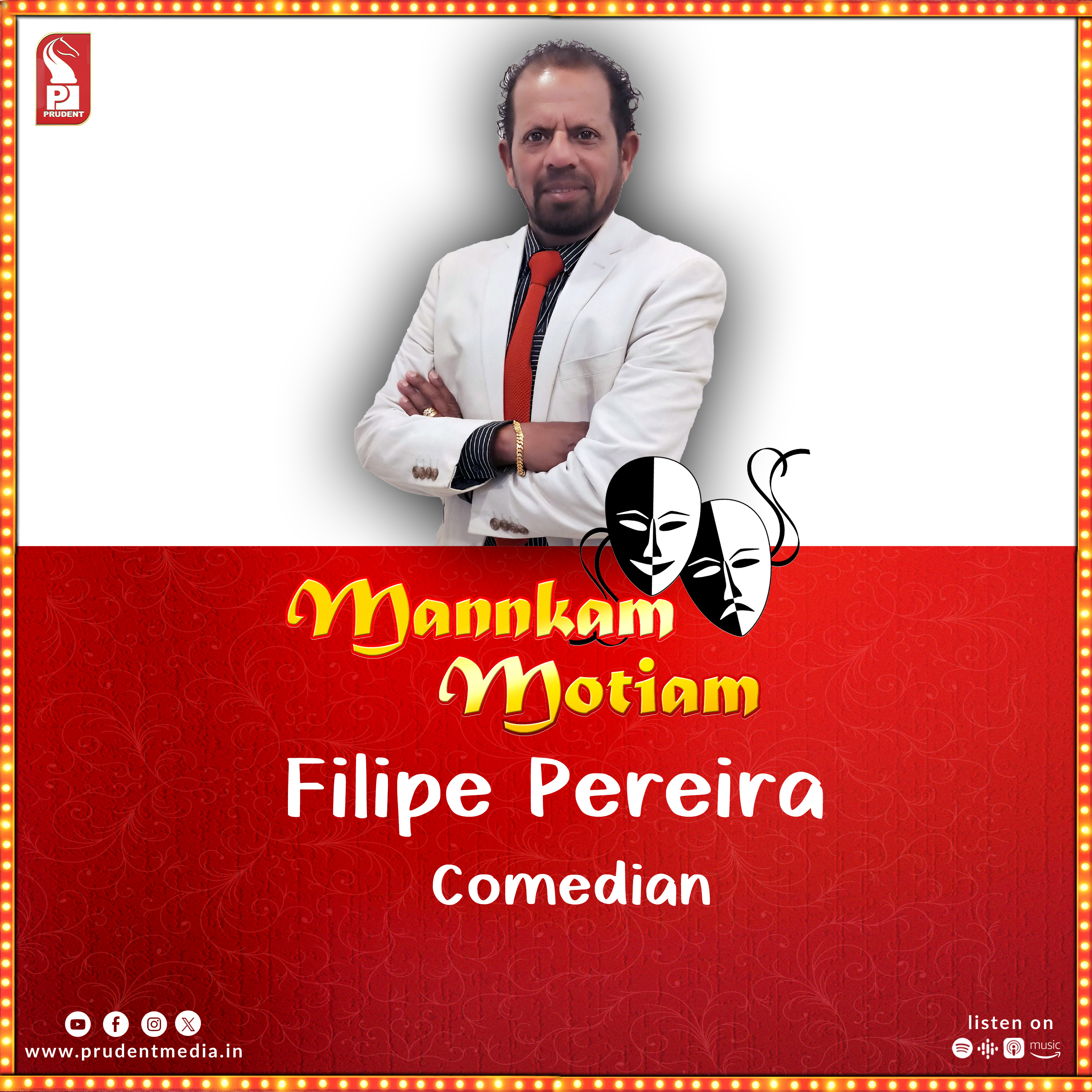 Filipe Pereira | Comedian | Mannkam Motiam | S3E68 | Prudent | 250124 episode artwork