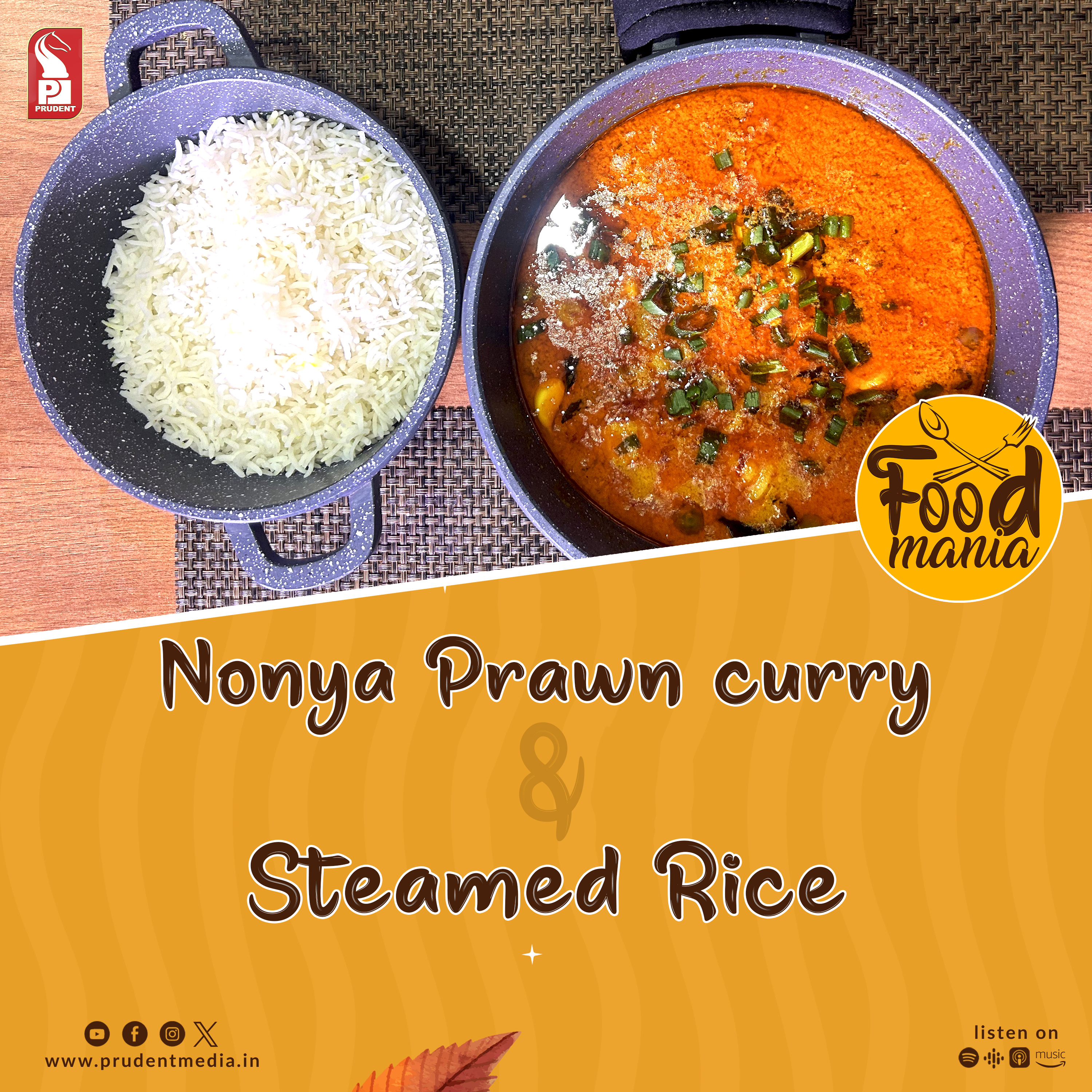 Nonya Prawn curry | Steamed Rice | Food Mania | S2E12 | Prudent | 040224 episode artwork